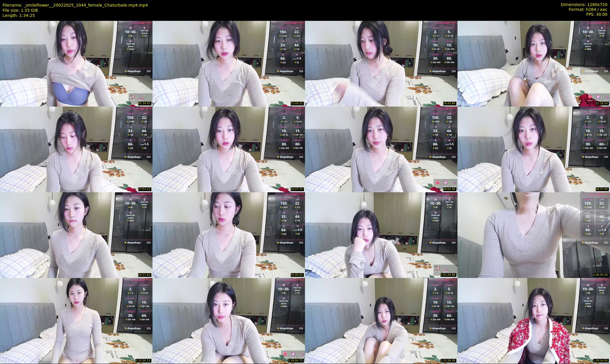 _smileflower_ — 95 minute Chaturbate female cam show recording, 720p, Feb 20, 2025