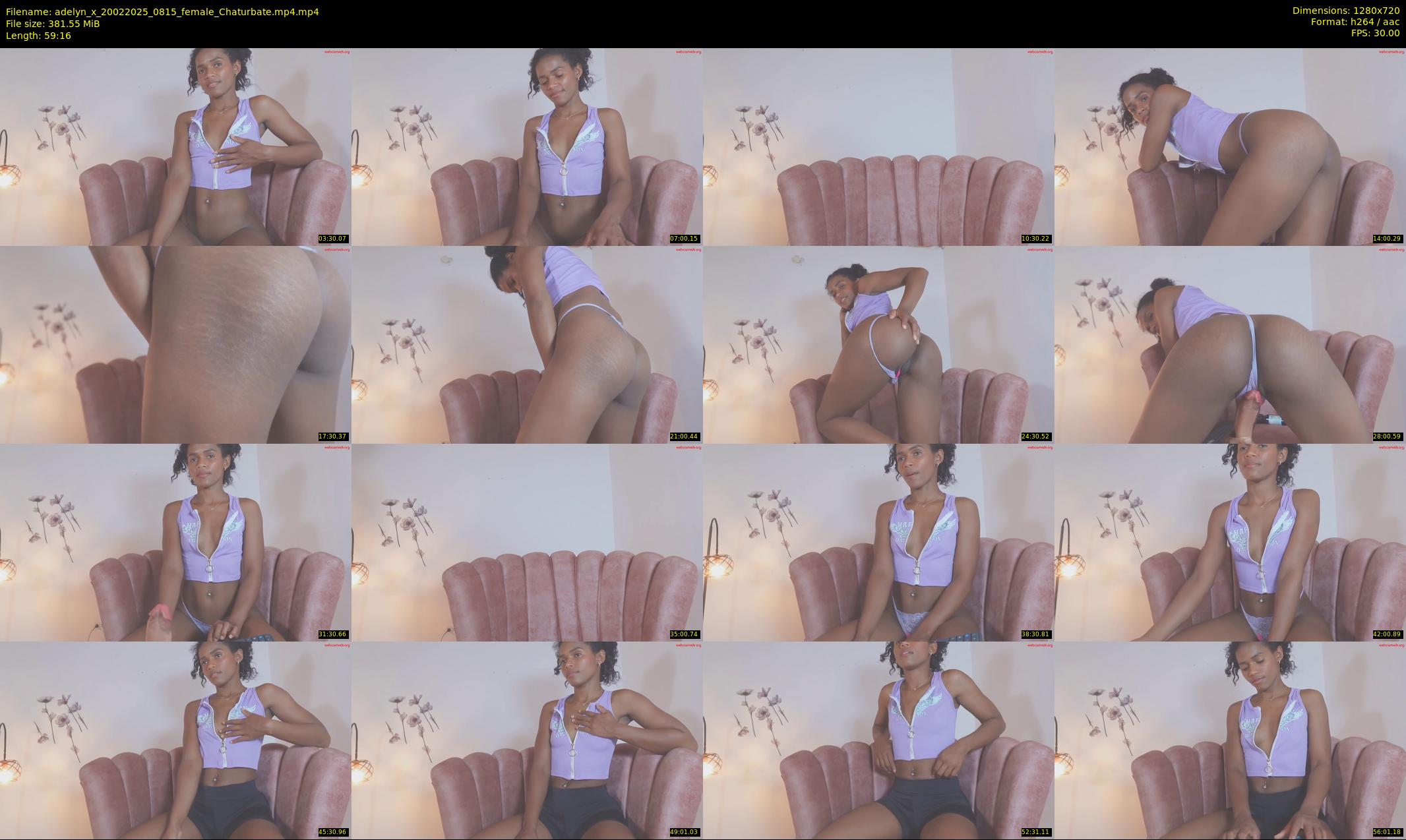adelyn_x — 60 minute Chaturbate female cam show recording, 720p, Feb 20, 2025