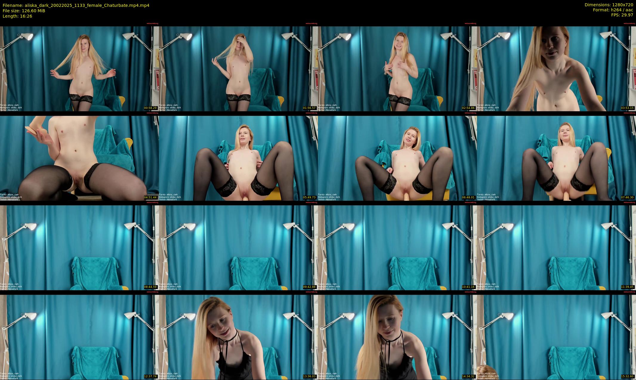 aliska_dark — 17 minute Chaturbate female cam show recording, 720p, Feb 20, 2025