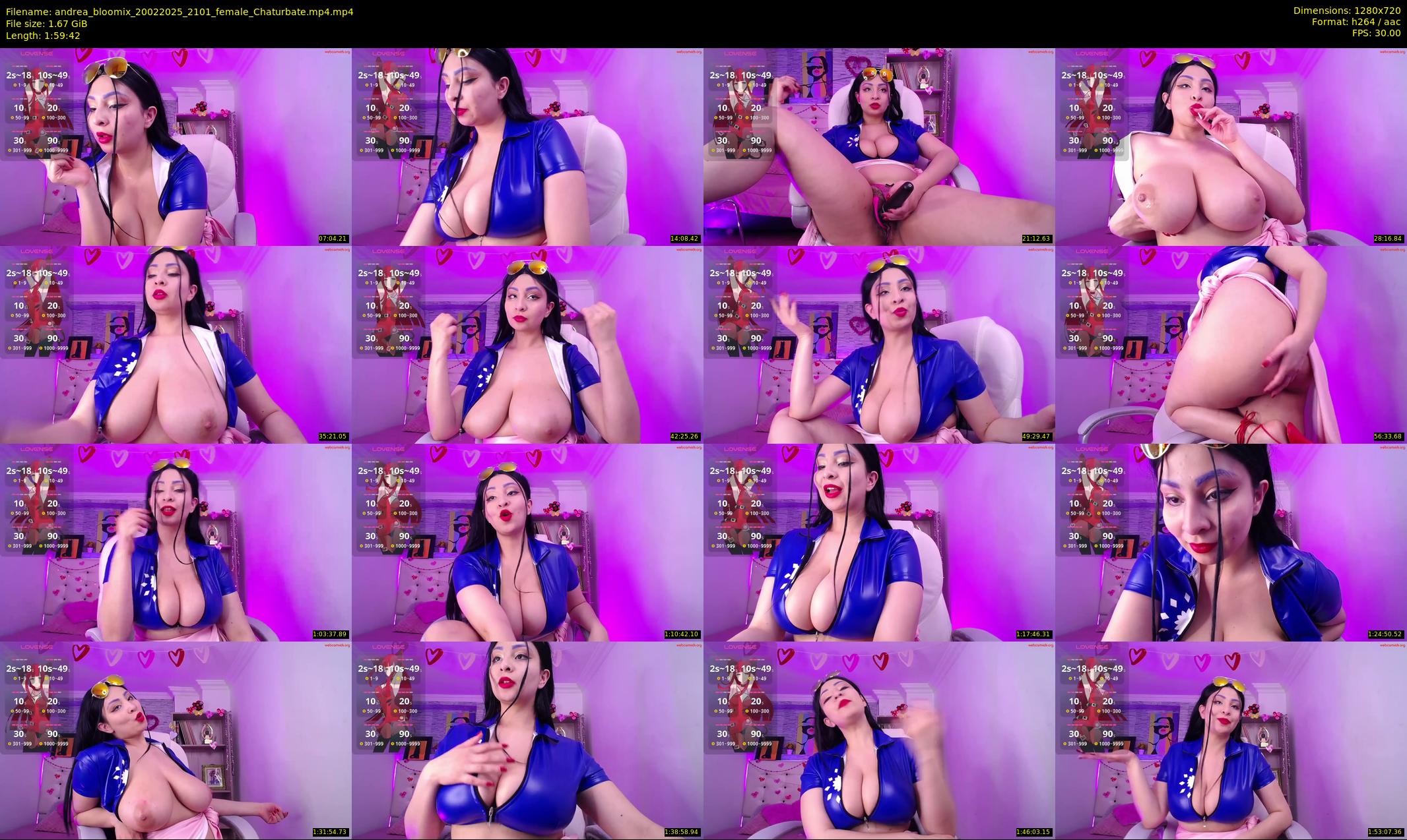 andrea_bloomix — 120 minute Chaturbate female cam show recording, 720p, Feb 20, 2025