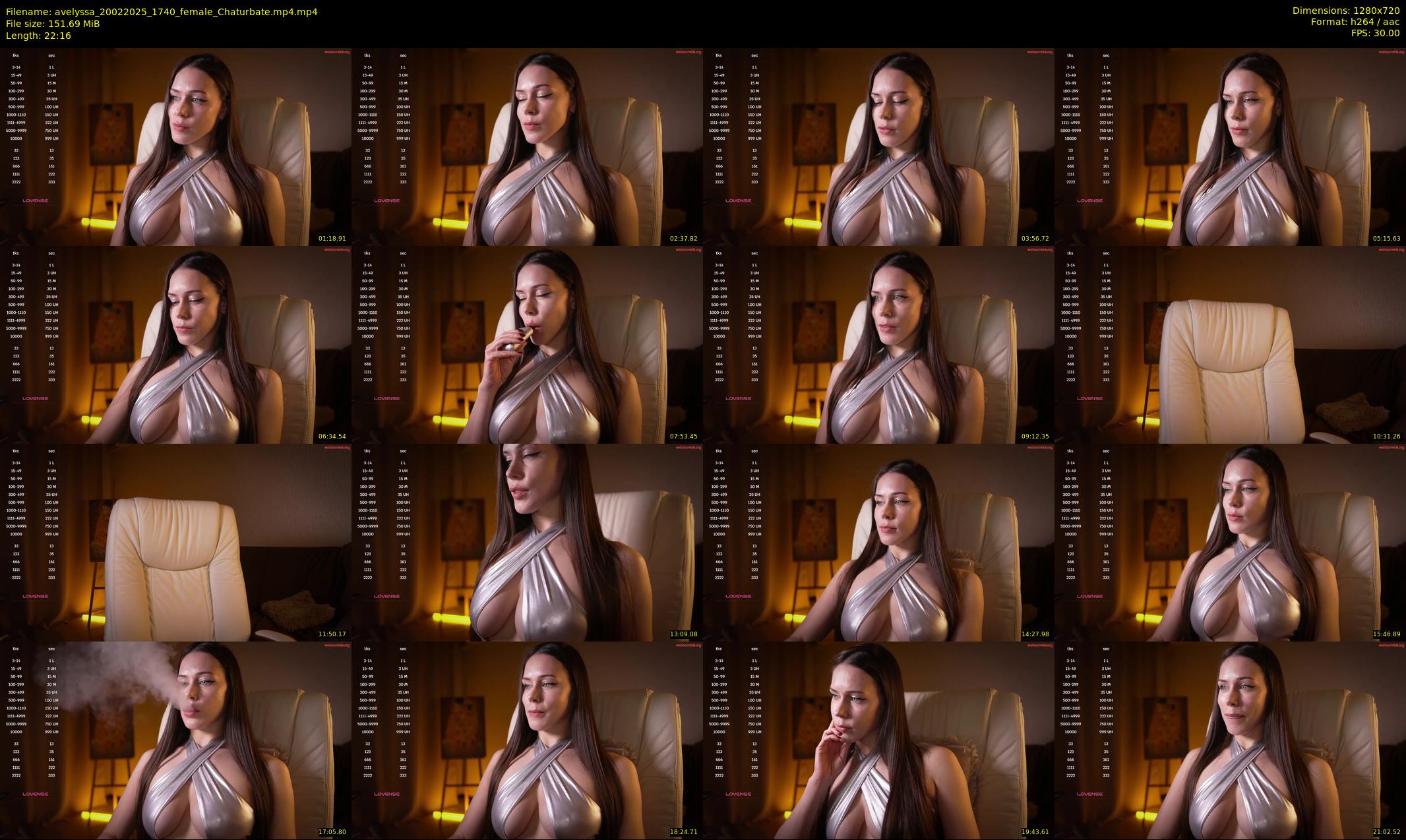 avelyssa — 23 minute Chaturbate female cam show recording, 720p, Feb 20, 2025