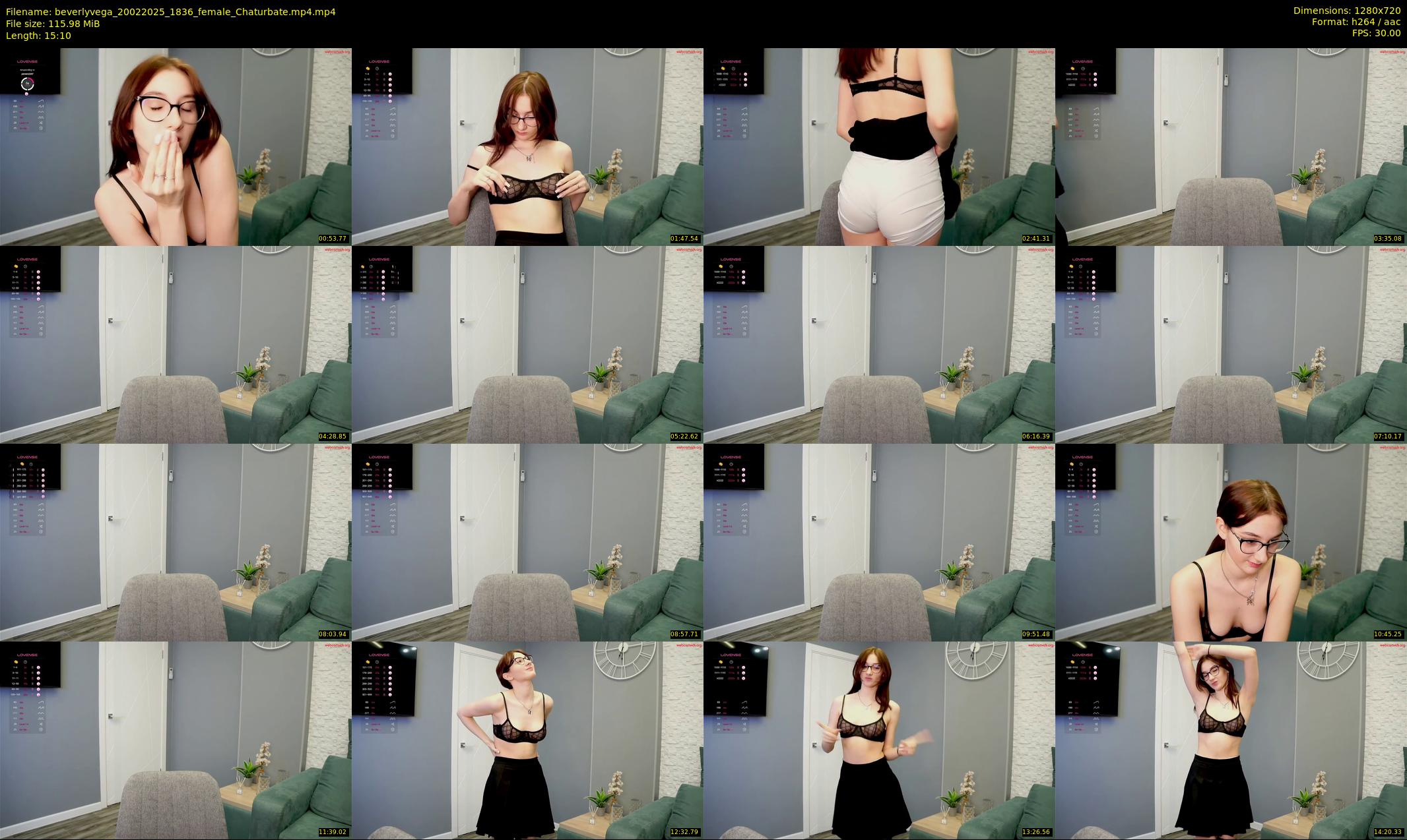 beverlyvega — 16 minute Chaturbate couple cam show recording, 720p, Feb 20, 2025