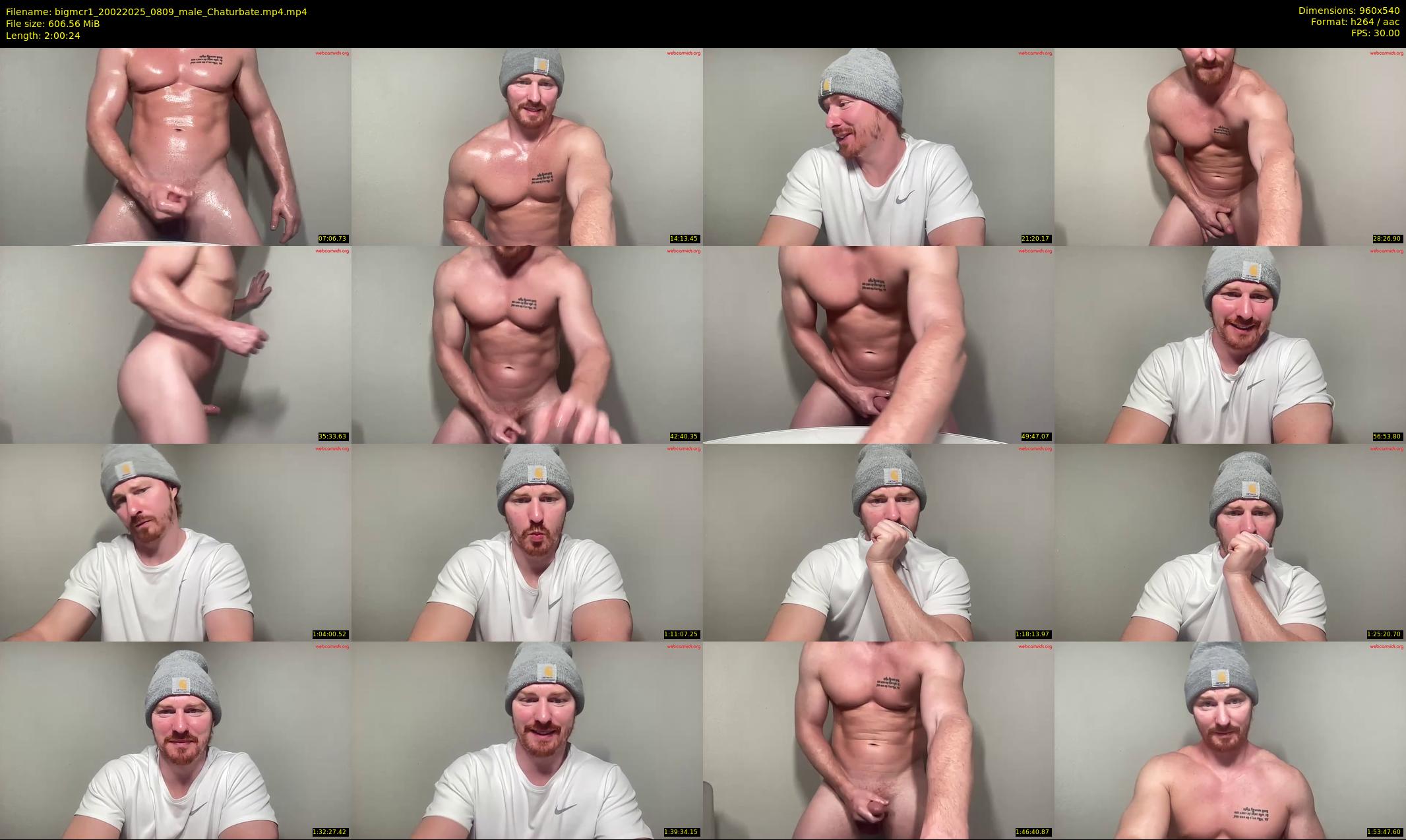 bigmcr1 — 121 minute Chaturbate male cam show recording, 480p, Feb 20, 2025