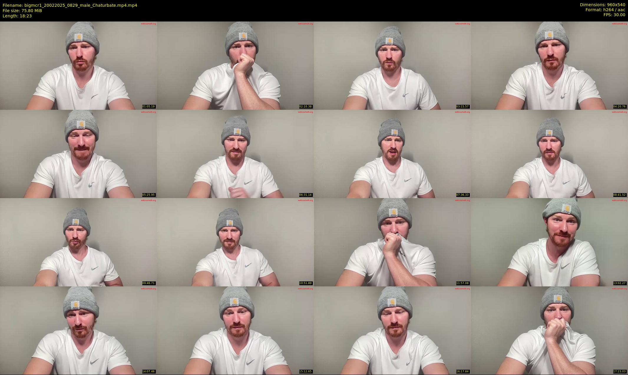 bigmcr1 — 19 minute Chaturbate male cam show recording, 480p, Feb 20, 2025