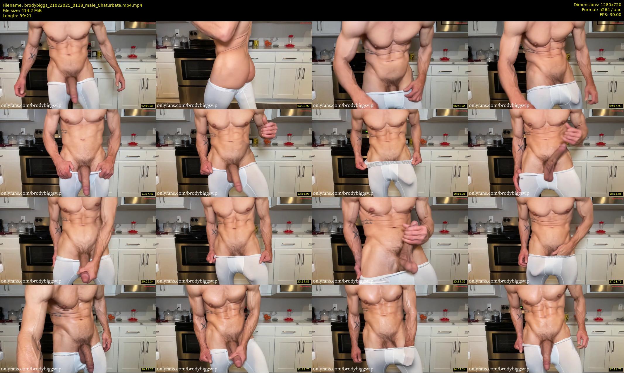 brodybiggs — 40 minute Chaturbate male cam show recording, 720p, Feb 21, 2025