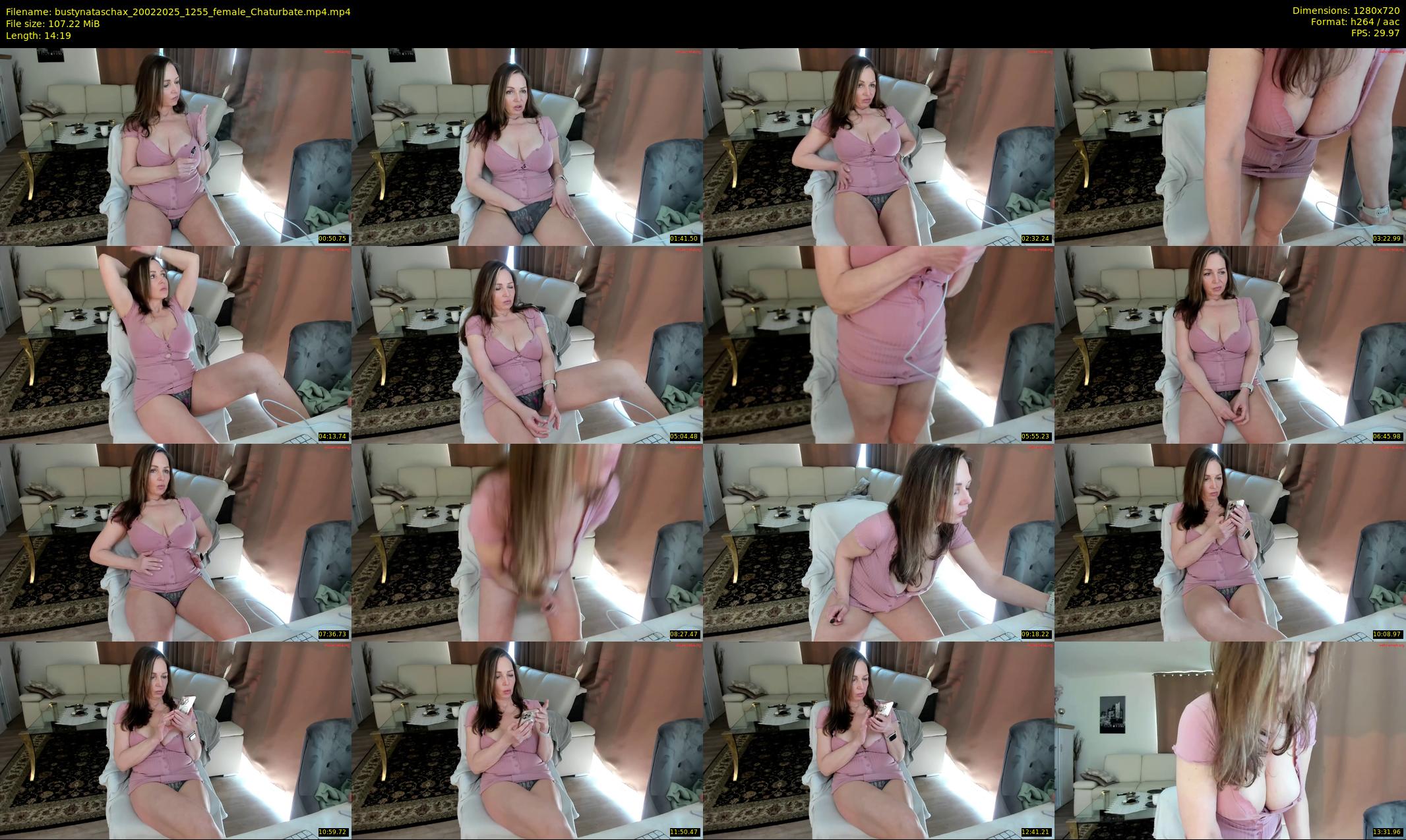 bustynataschax — 15 minute Chaturbate female cam show recording, 720p, Feb 20, 2025