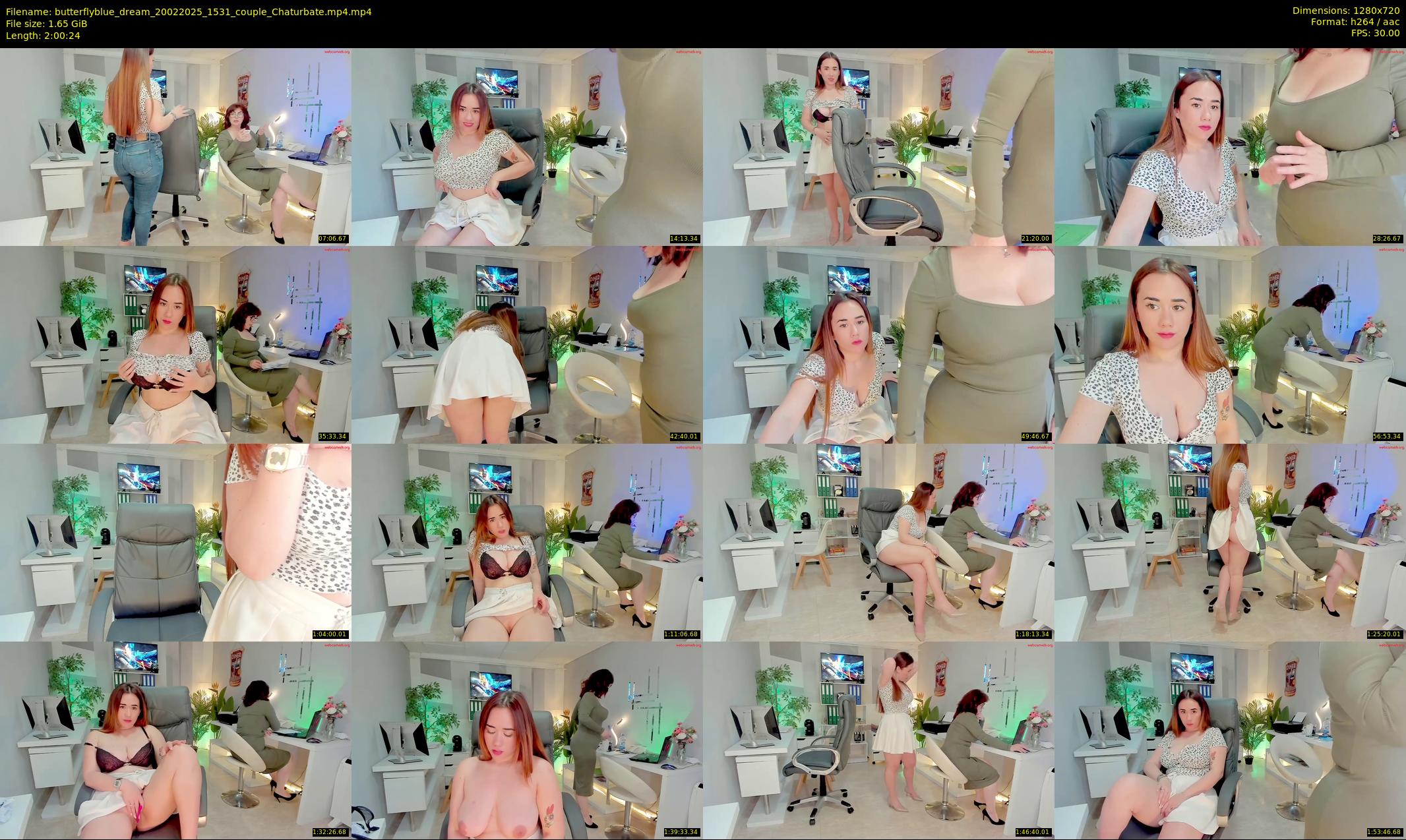 butterflyblue_dream — 121 minute Chaturbate couple cam show recording, 720p, Feb 20, 2025