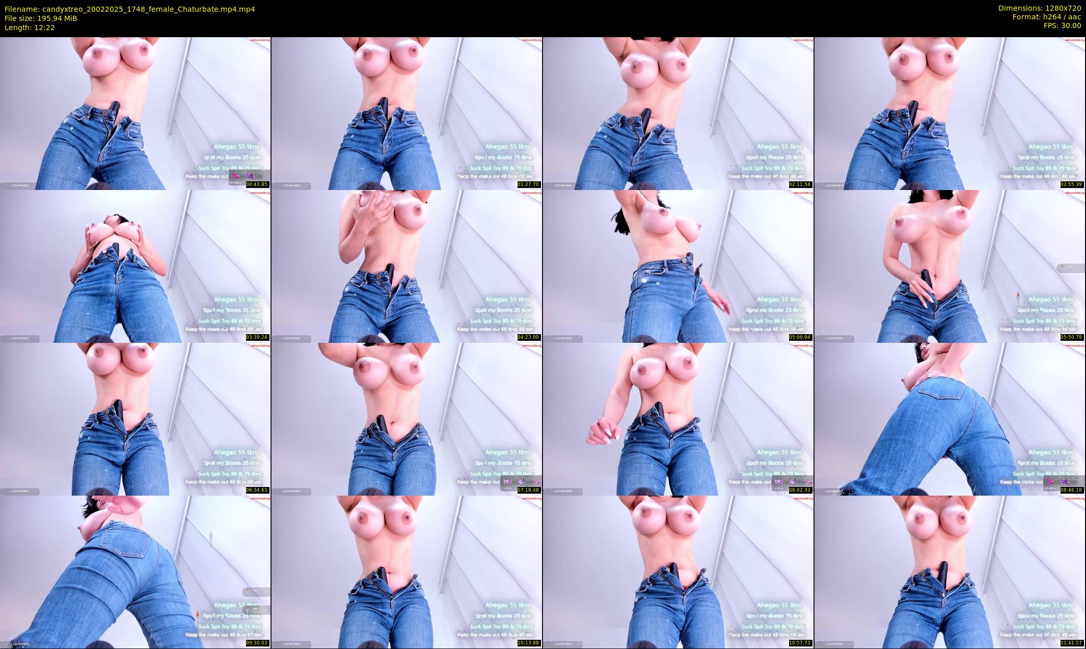 candyxtreo — 13 minute Chaturbate couple cam show recording, 720p, Feb 20, 2025