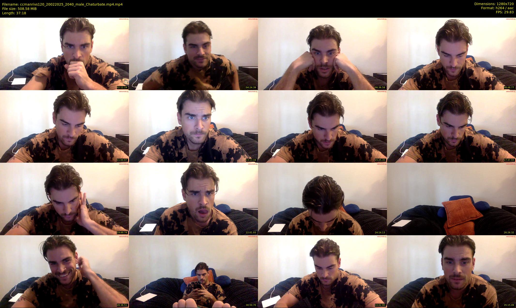 ccmanrivs120 — 38 minute Chaturbate male cam show recording, 720p, Feb 20, 2025