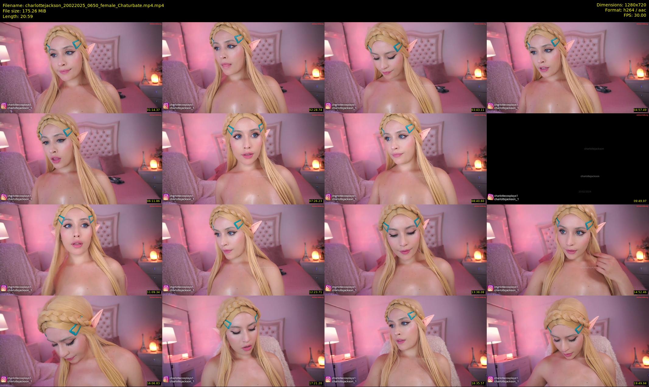 charlottejackson — 21 minute Chaturbate female cam show recording, 720p, Feb 20, 2025