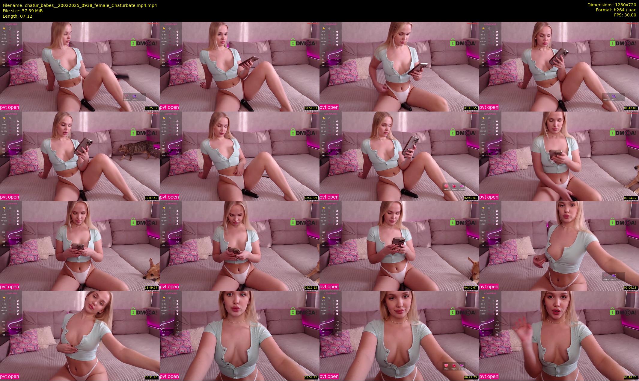 chatur_babes_ — 8 minute Chaturbate couple cam show recording, 720p, Feb 20, 2025
