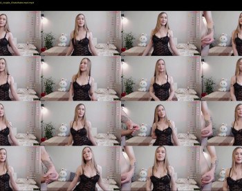 duomoon — 22 minute Chaturbate couple cam show recording, 720p, Feb 20, 2025