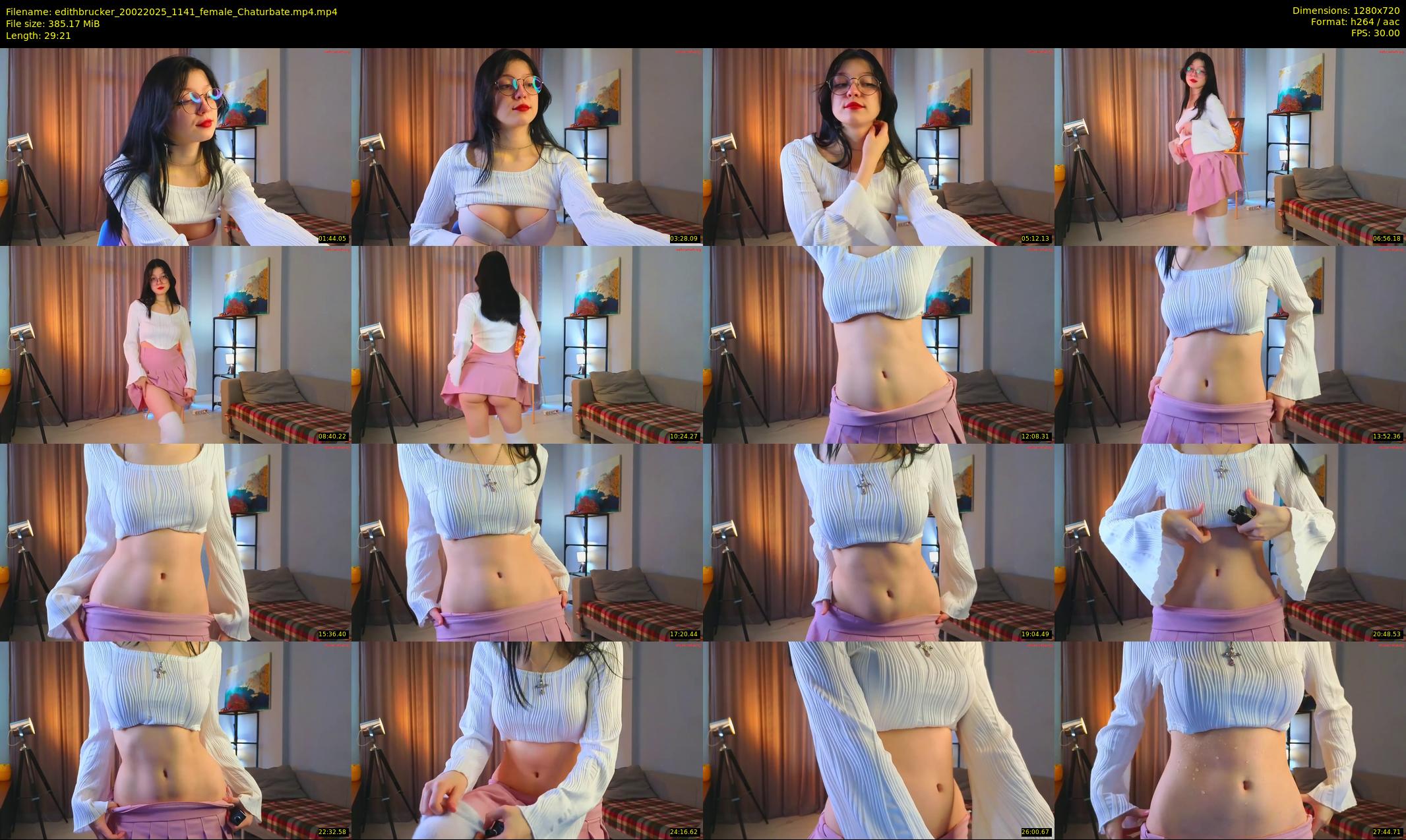 edithbrucker — 30 minute Chaturbate female cam show recording, 720p, Feb 20, 2025