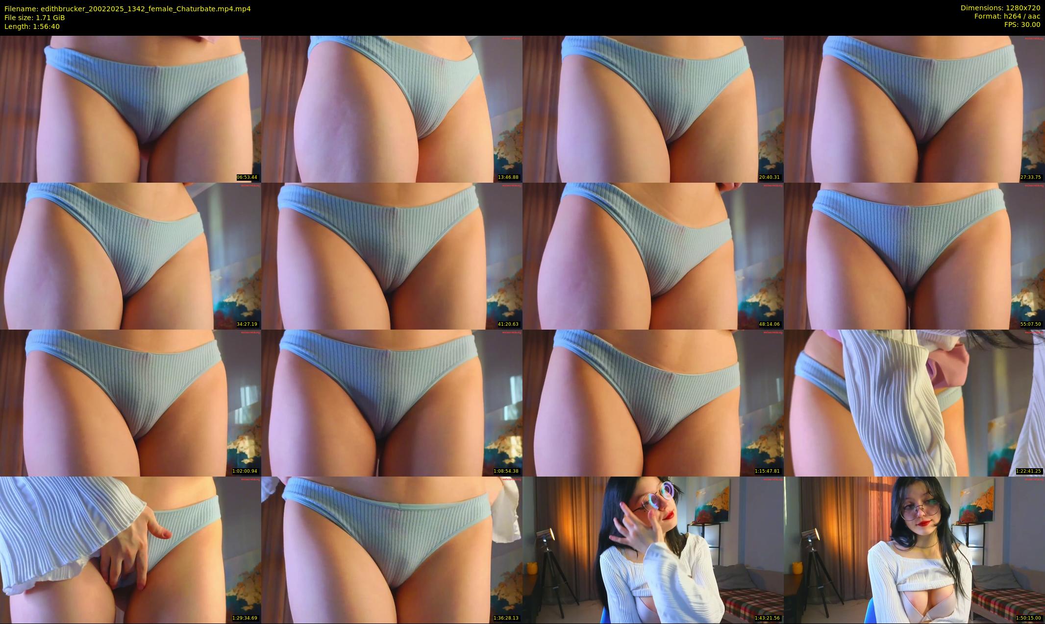 edithbrucker — 117 minute Chaturbate female cam show recording, 720p, Feb 20, 2025