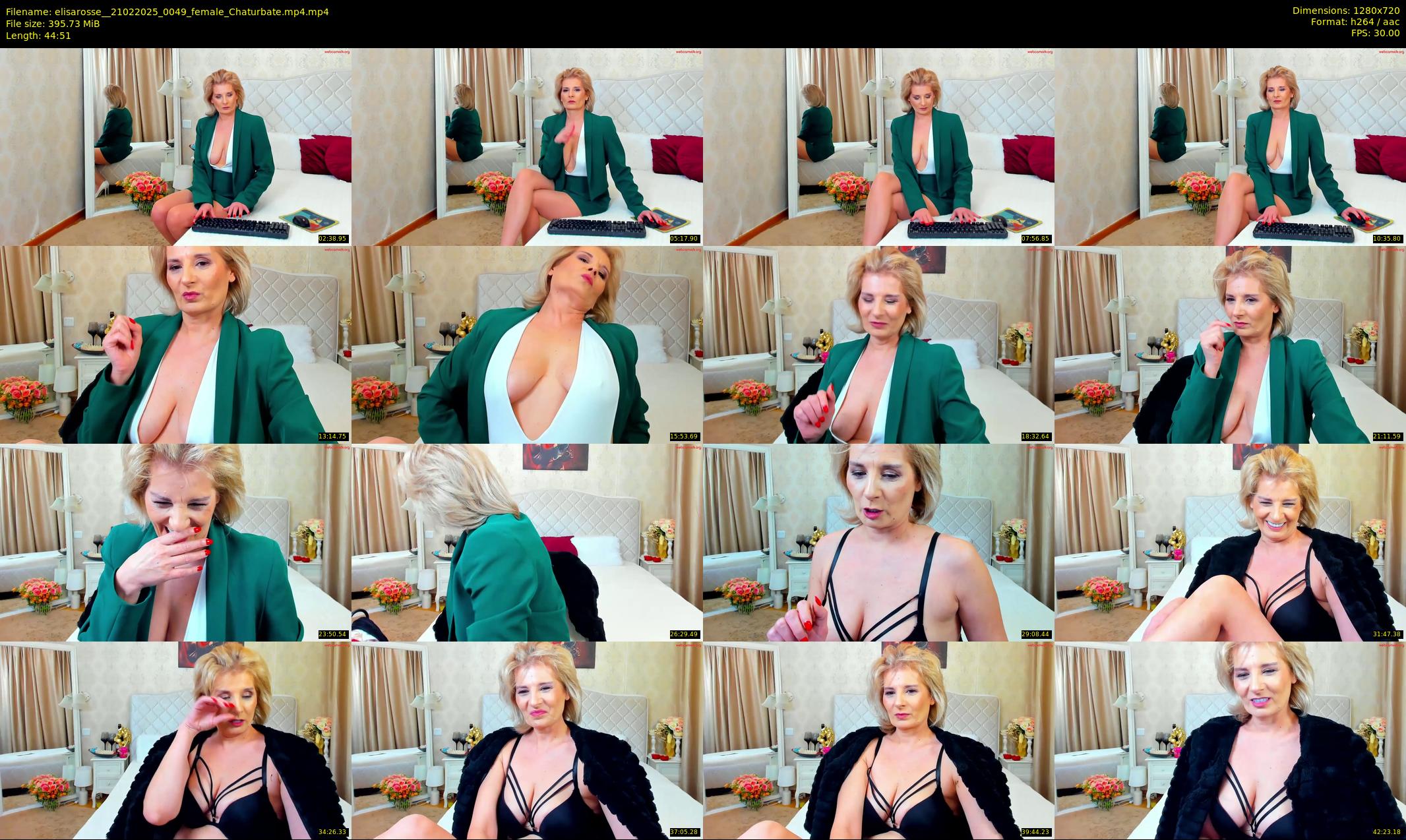 elisarosse_ — 45 minute Chaturbate female cam show recording, 720p, Feb 21, 2025