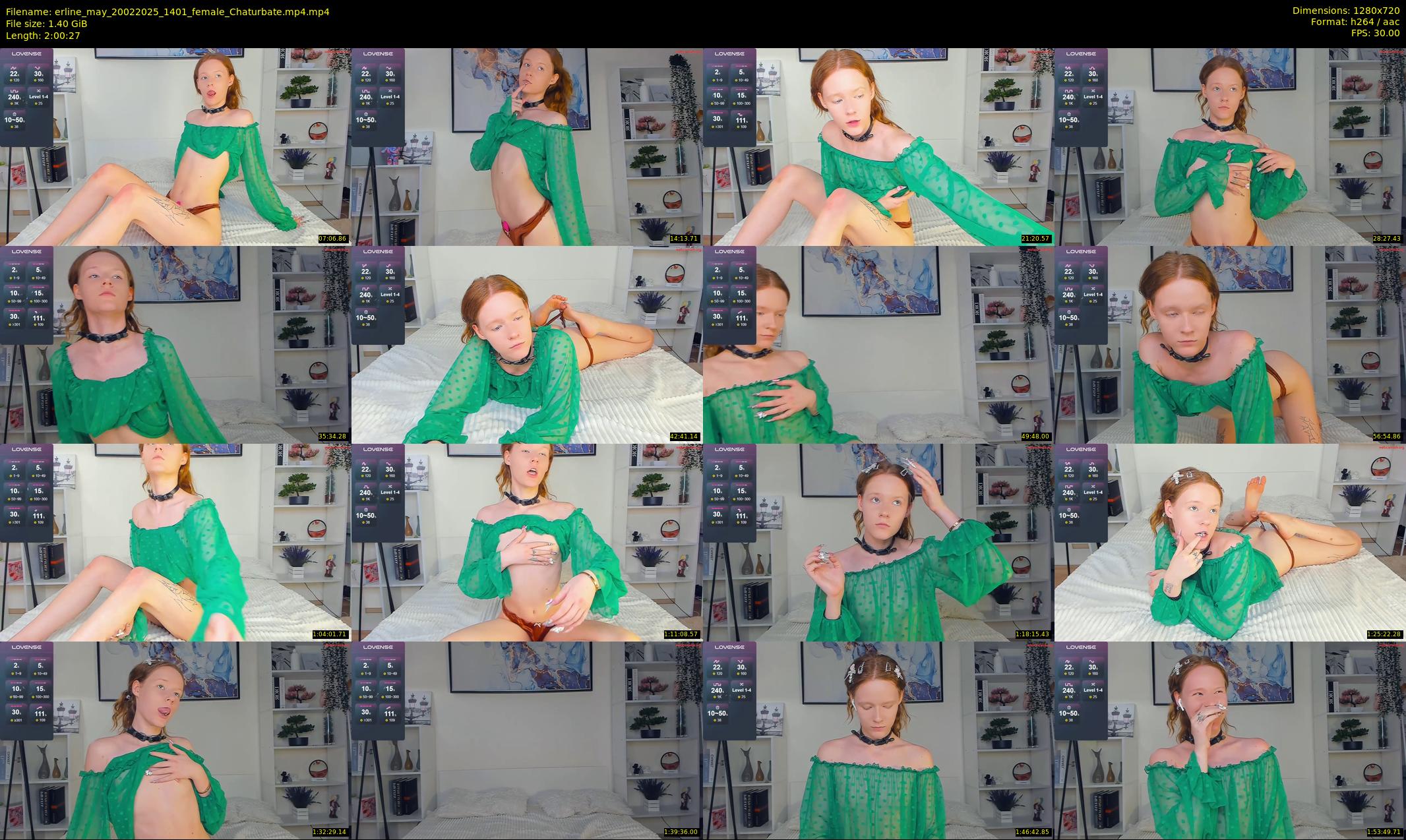 erline_may — 121 minute Chaturbate female cam show recording, 720p, Feb 20, 2025