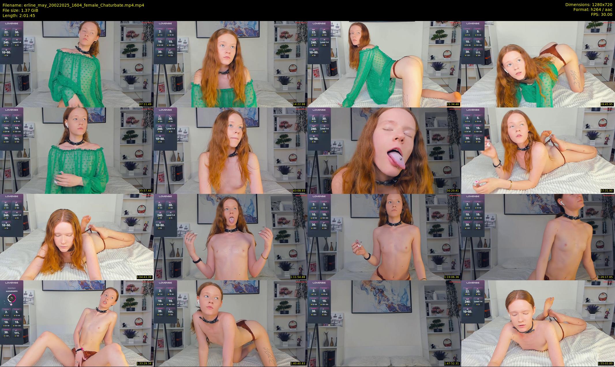 erline_may — 122 minute Chaturbate female cam show recording, 720p, Feb 20, 2025