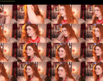 ffoxyflame — 10 minute Chaturbate female cam show recording, 720p, Feb 21, 2025