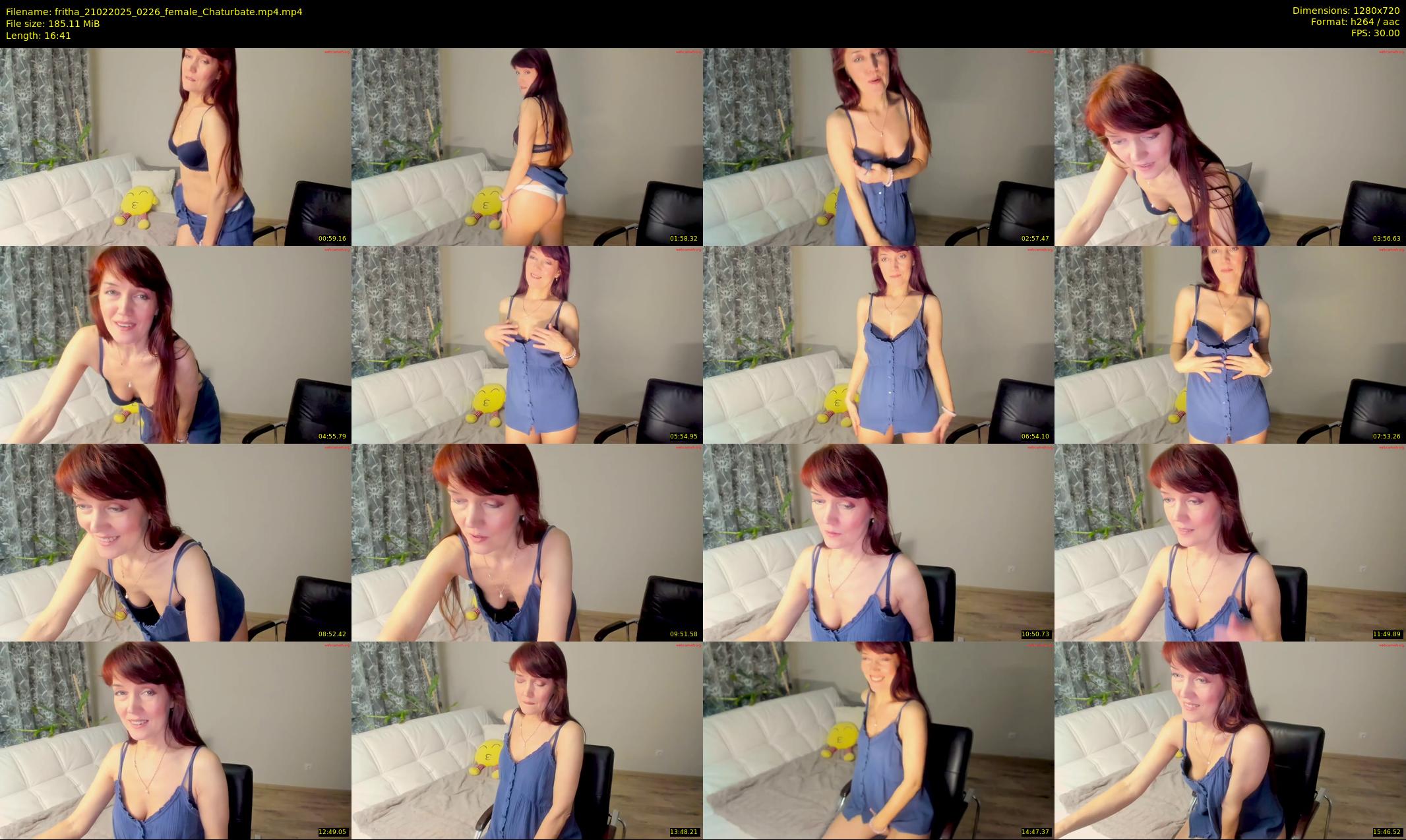 fritha — 17 minute Chaturbate female cam show recording, 720p, Feb 21, 2025
