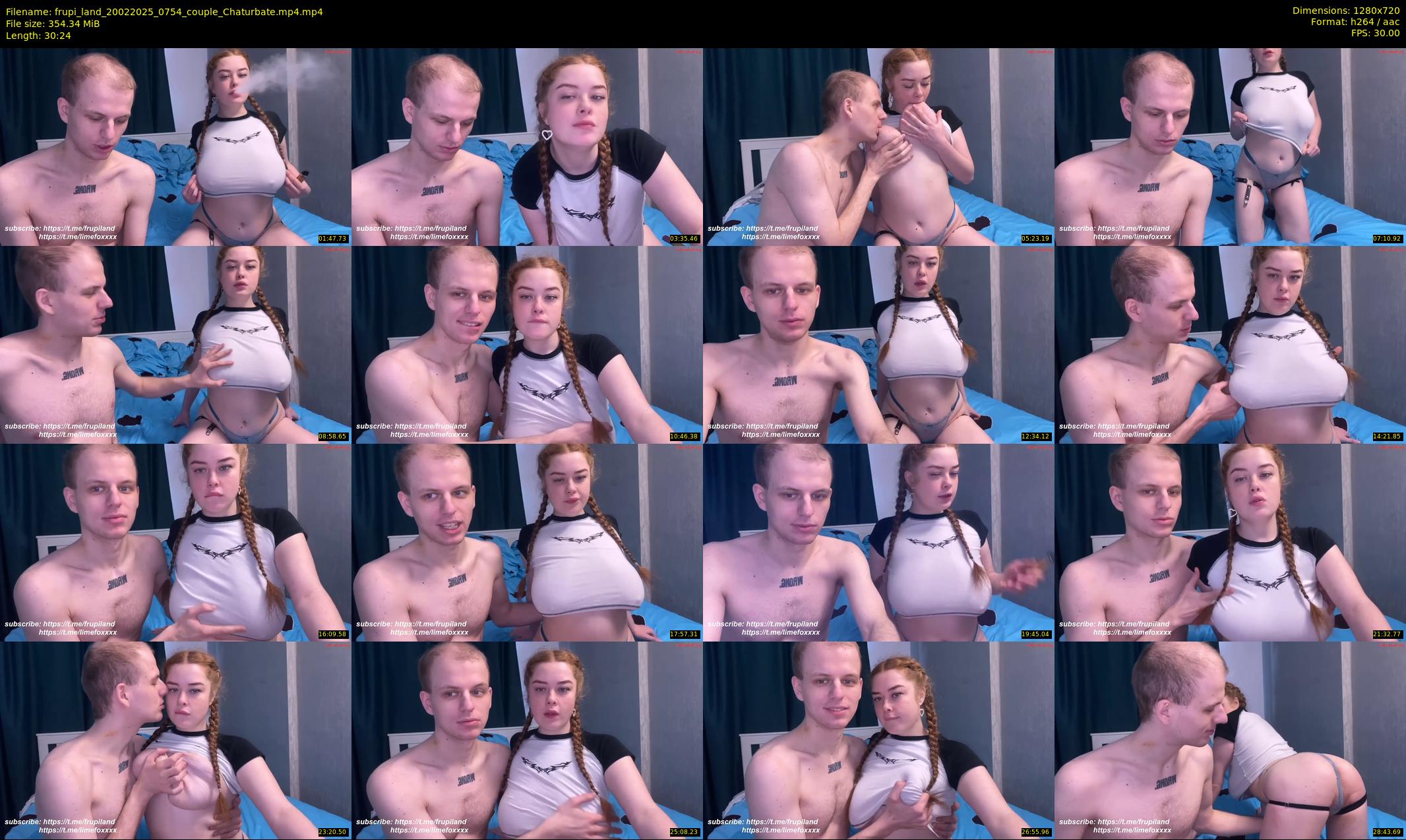 frupi_land — 31 minute Chaturbate couple cam show recording, 720p, Feb 20, 2025