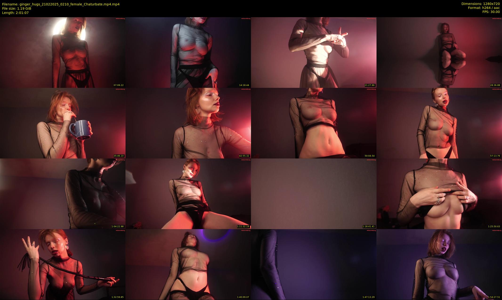 ginger_hugs — 122 minute Chaturbate female cam show recording, 720p, Feb 21, 2025