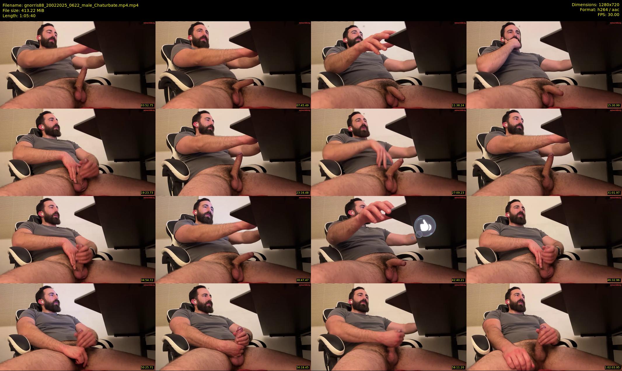 gnorris88 — 66 minute Chaturbate male cam show recording, 720p, Feb 20, 2025