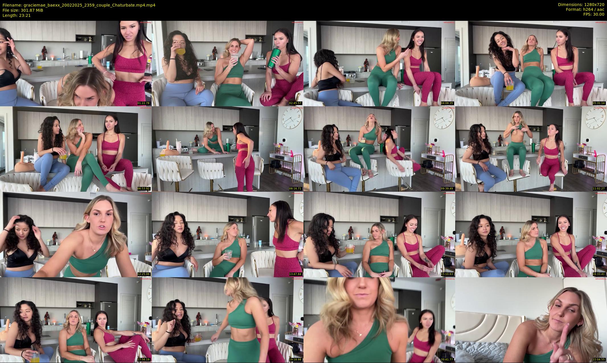 graciemae_baexx — 24 minute Chaturbate female cam show recording, 720p, Feb 20, 2025