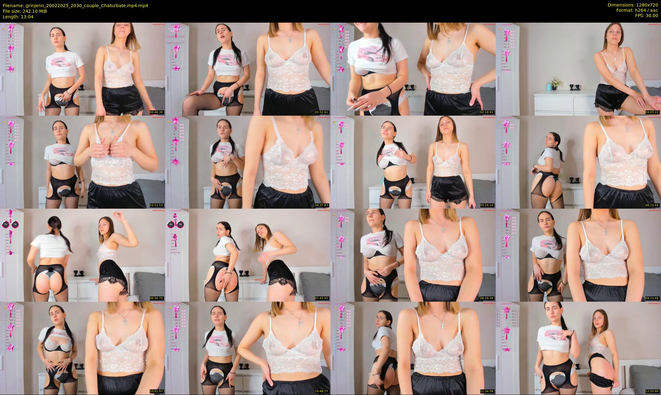 grinjenn — 14 minute Chaturbate female cam show recording, 720p, Feb 20, 2025