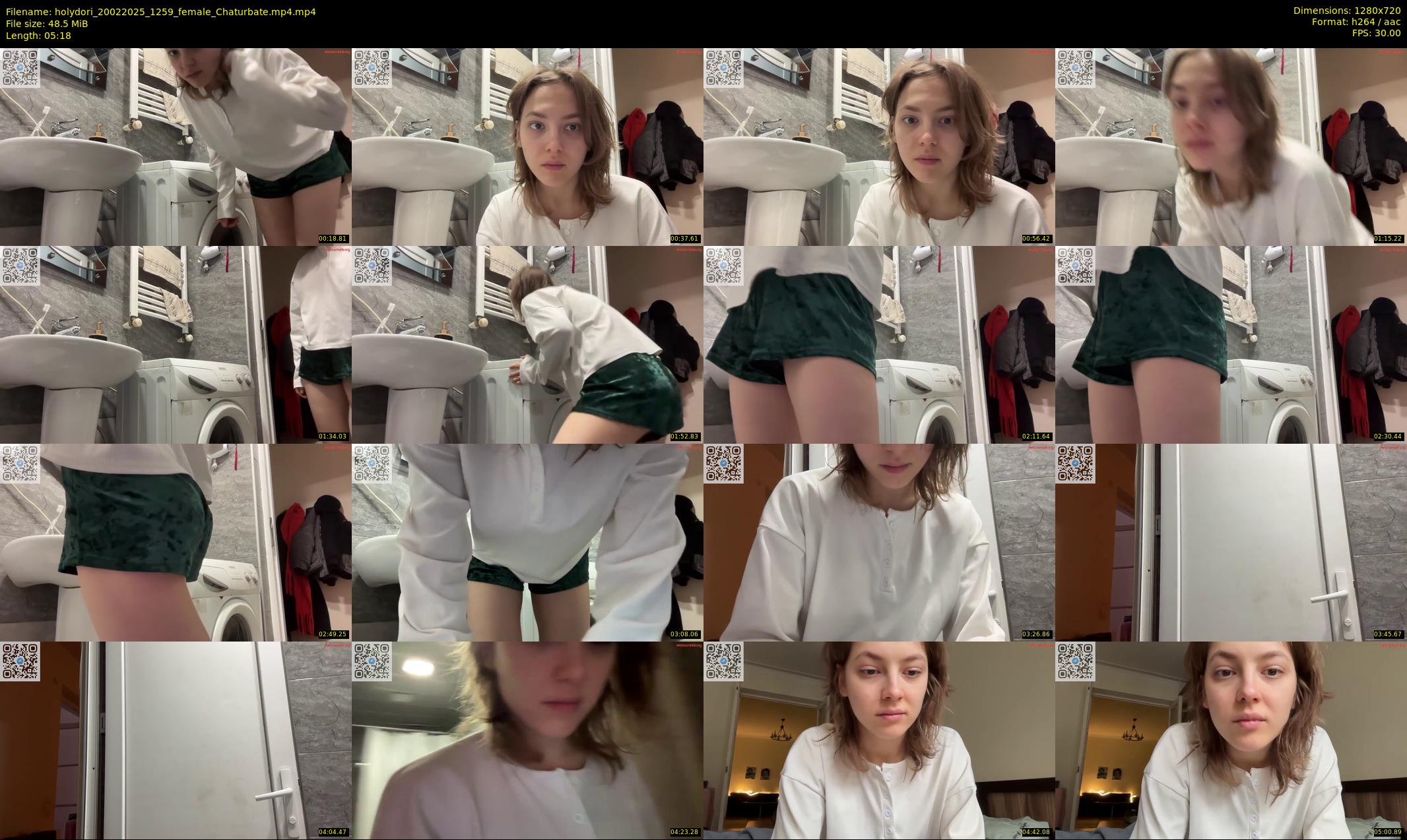 holydori — 6 minute Chaturbate female cam show recording, 720p, Feb 20, 2025