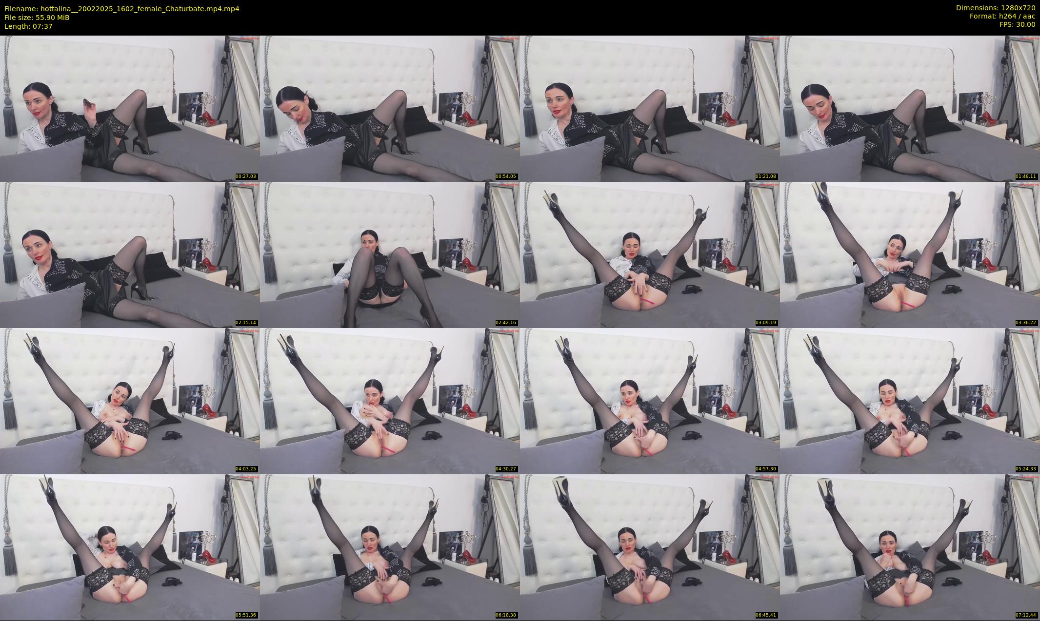 hottalina_ — 8 minute Chaturbate female cam show recording, 720p, Feb 20, 2025