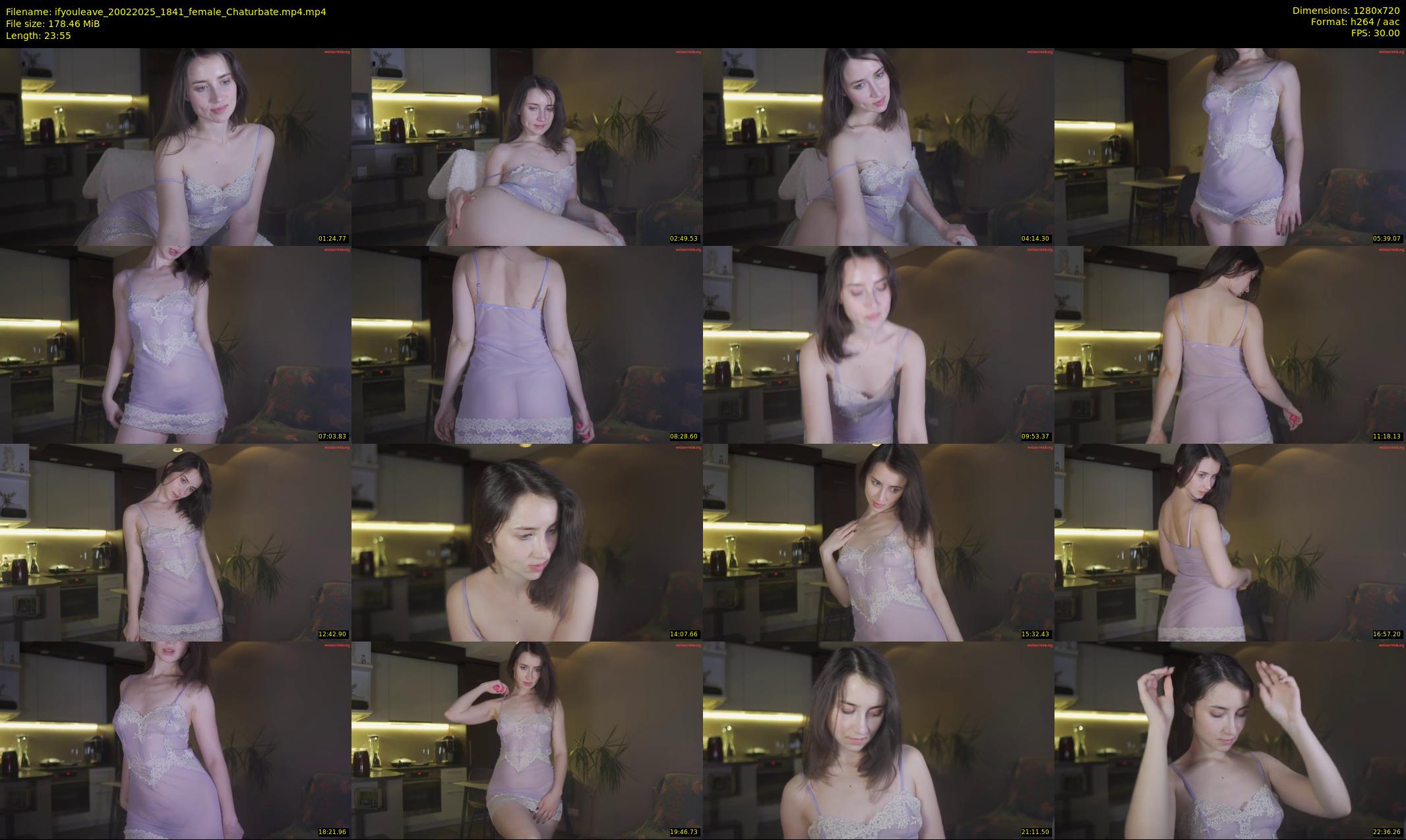ifyouleave — 24 minute Chaturbate female cam show recording, 720p, Feb 20, 2025