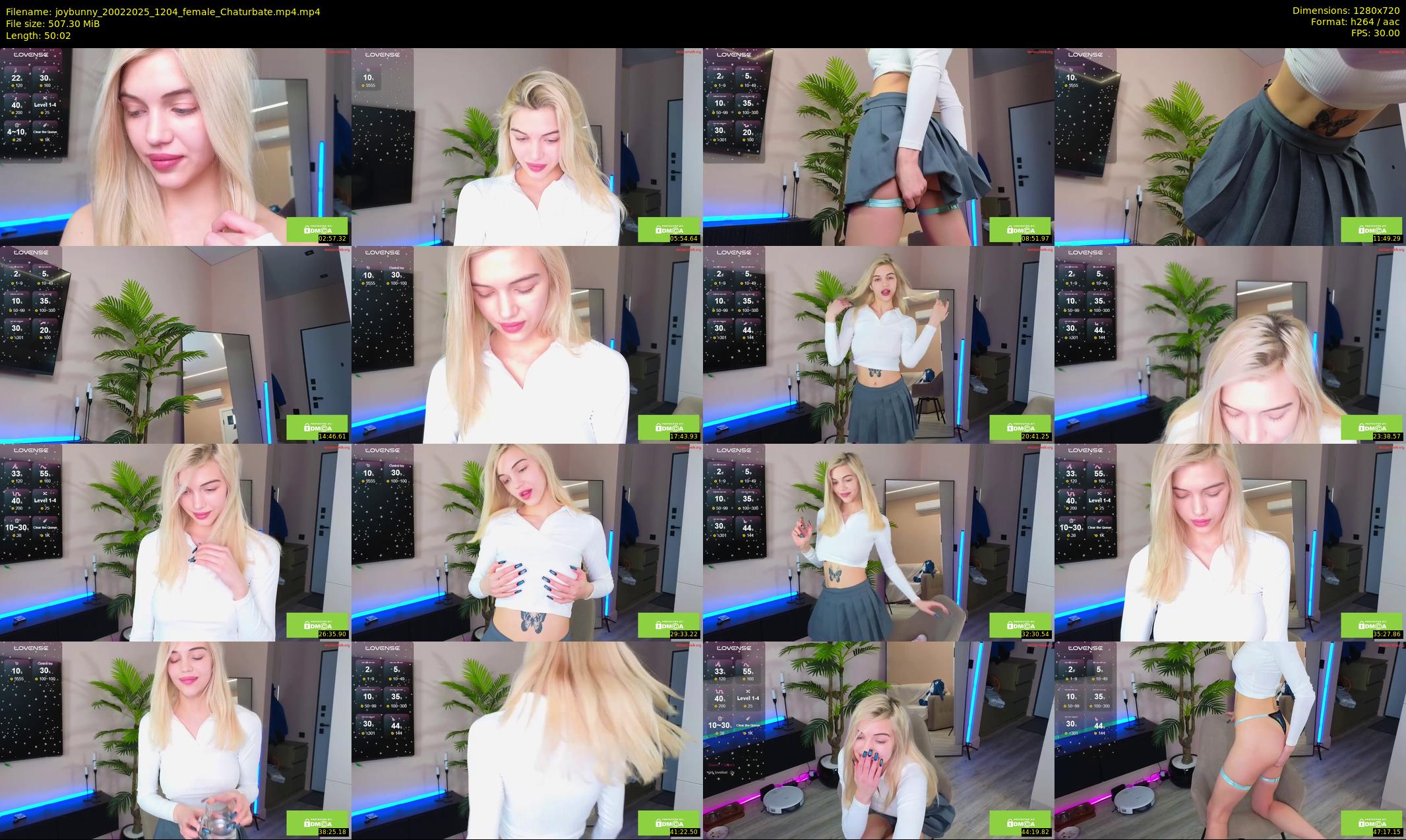 joybunny — 51 minute Chaturbate female cam show recording, 720p, Feb 20, 2025