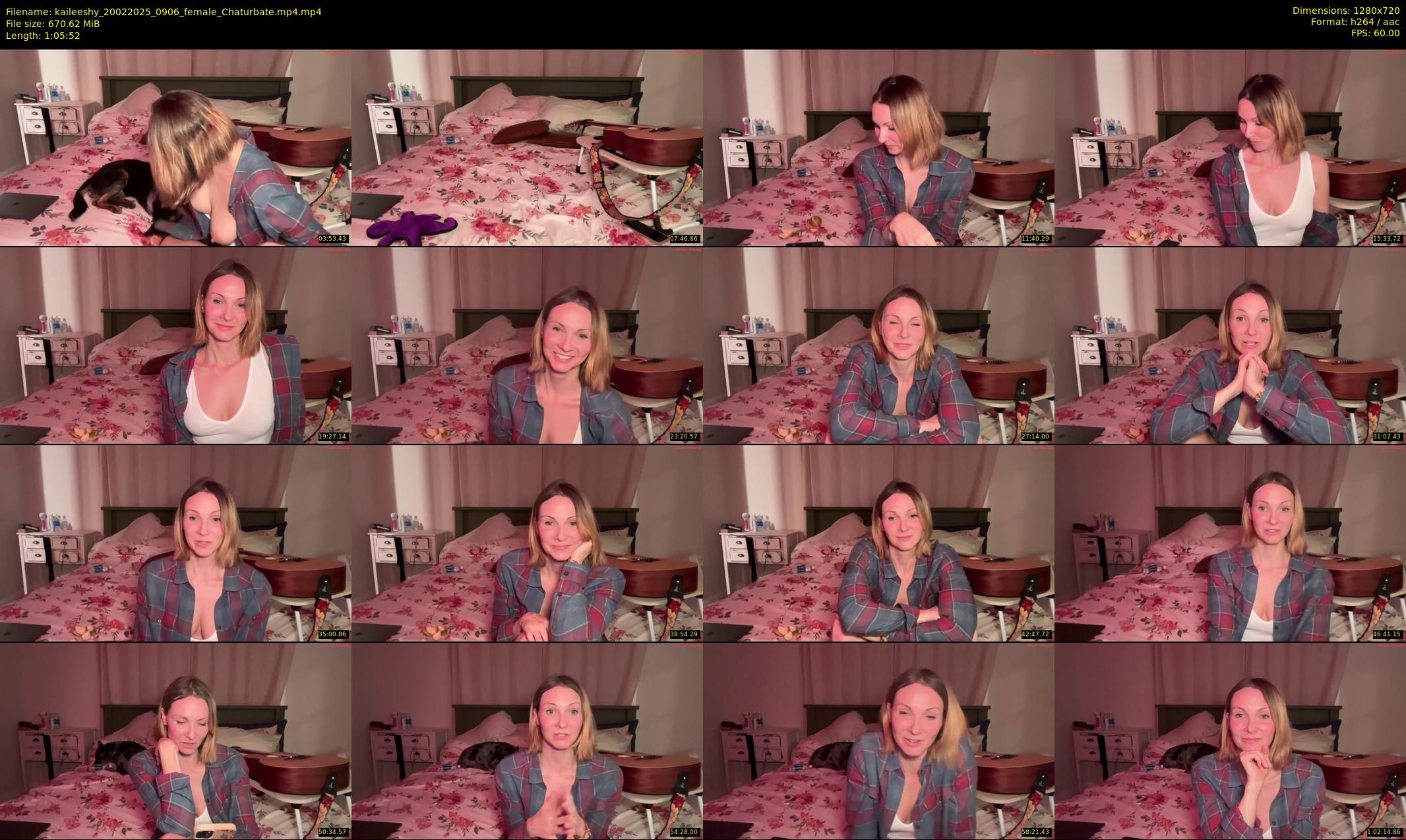 kaileeshy — 66 minute Chaturbate female cam show recording, 720p, Feb 20, 2025