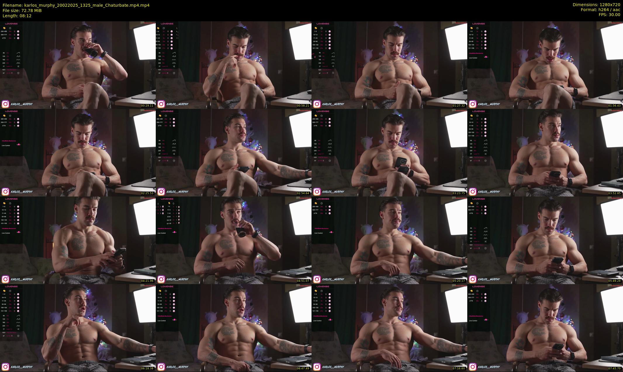 karlos_murphy — 9 minute Chaturbate male cam show recording, 720p, Feb 20, 2025