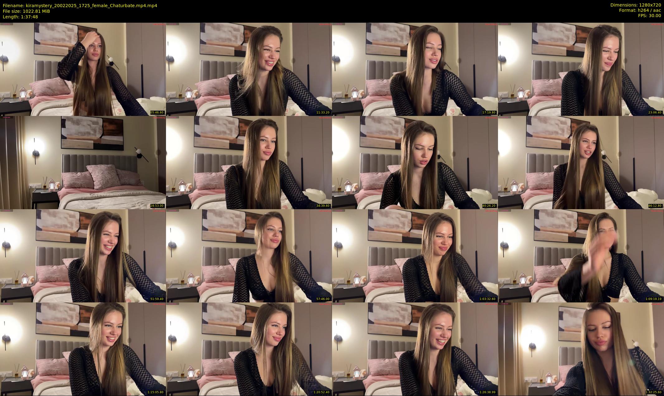 kiramystery — 98 minute Chaturbate female cam show recording, 720p, Feb 20, 2025