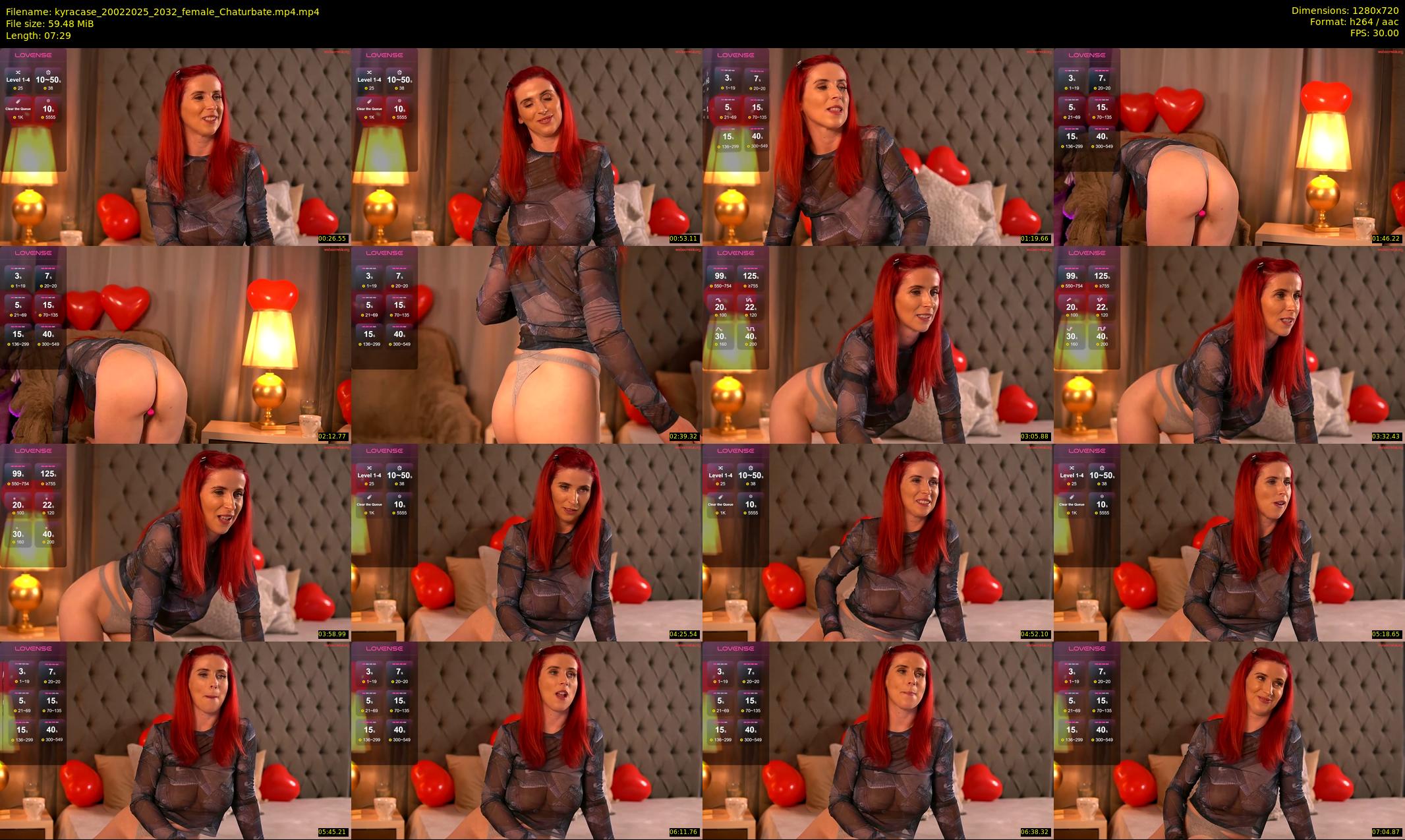 kyracase — 8 minute Chaturbate female cam show recording, 720p, Feb 20, 2025