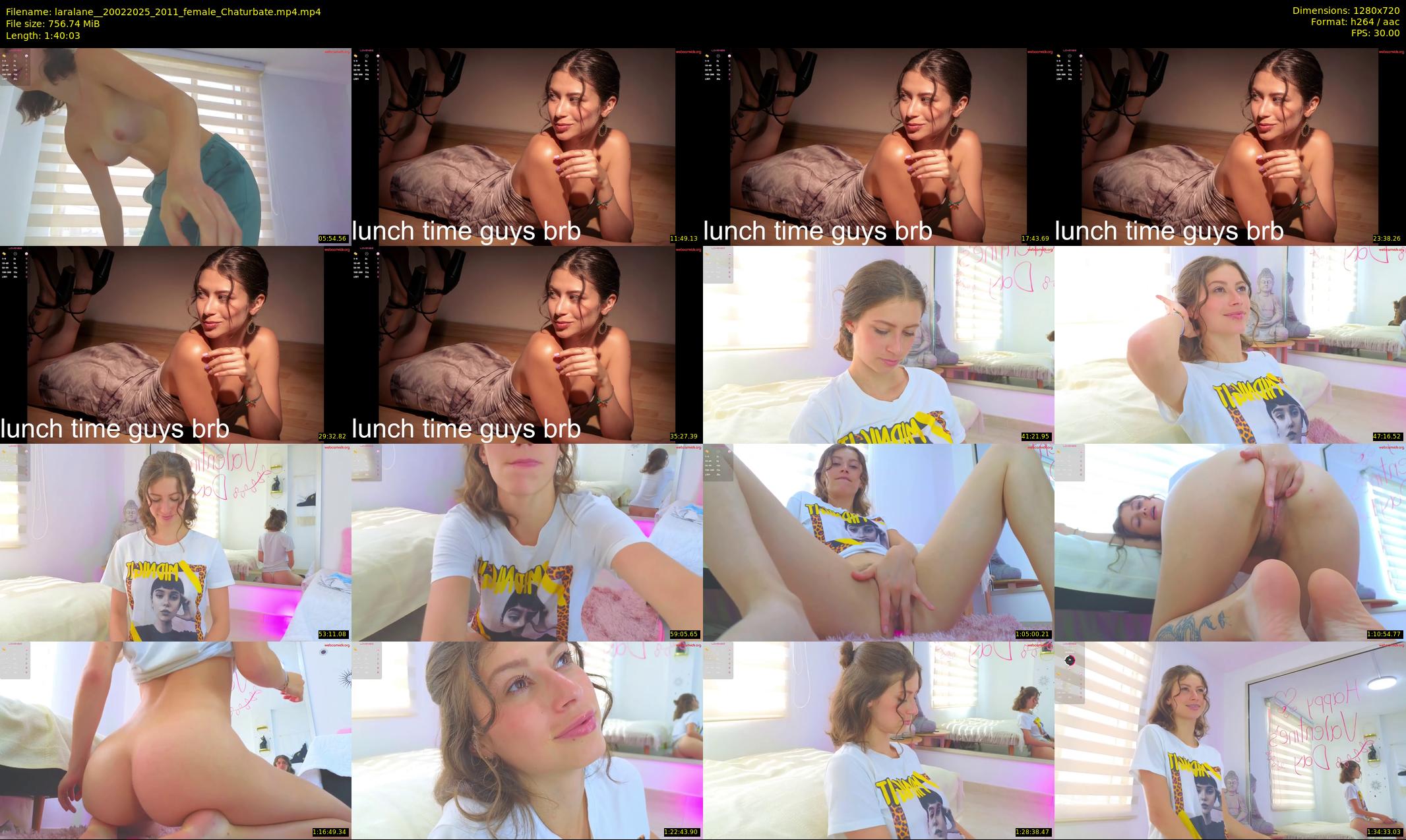 laralane_ — 101 minute Chaturbate female cam show recording, 720p, Feb 20, 2025