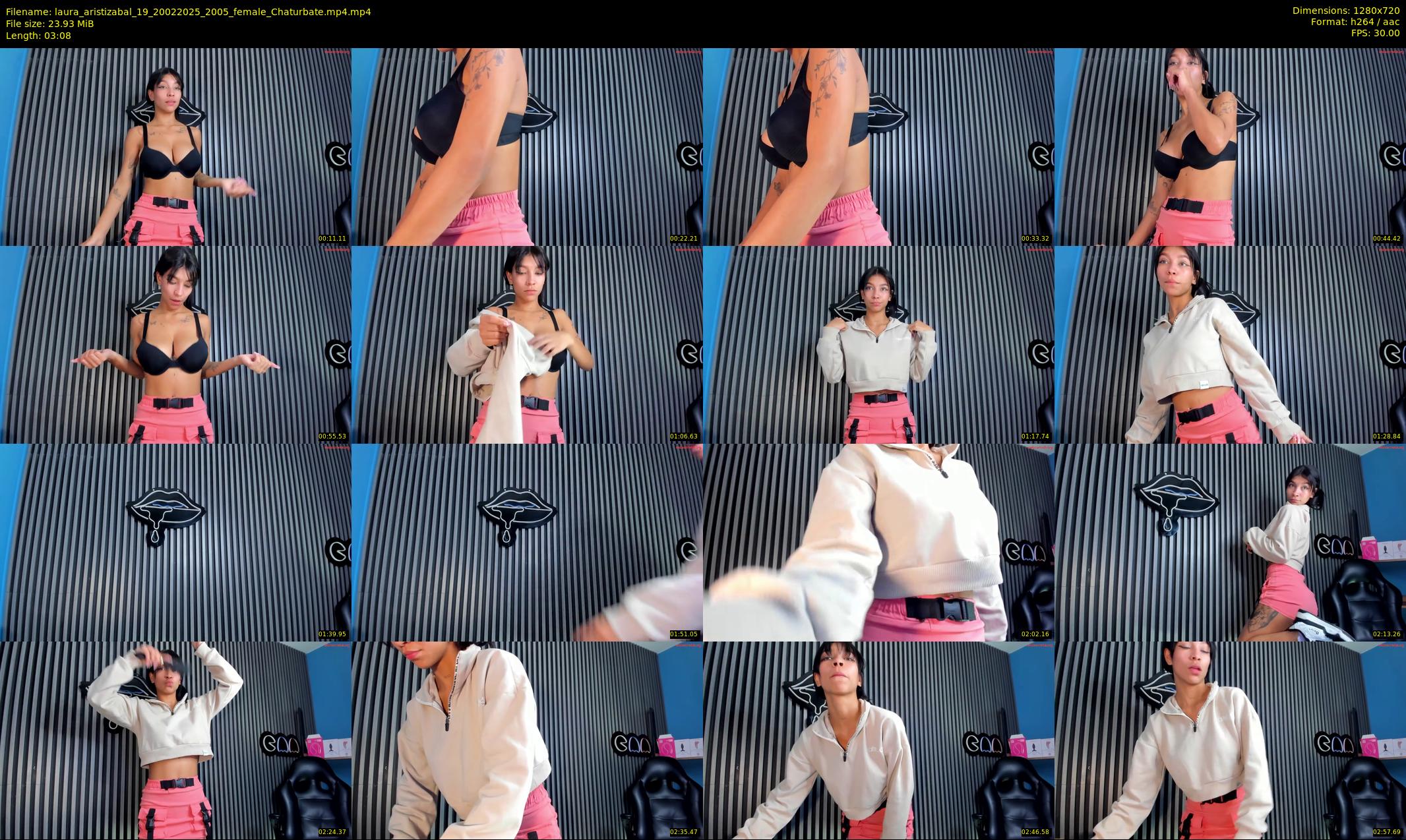 laura_aristizabal_19 — 4 minute Chaturbate female cam show recording, 720p, Feb 20, 2025