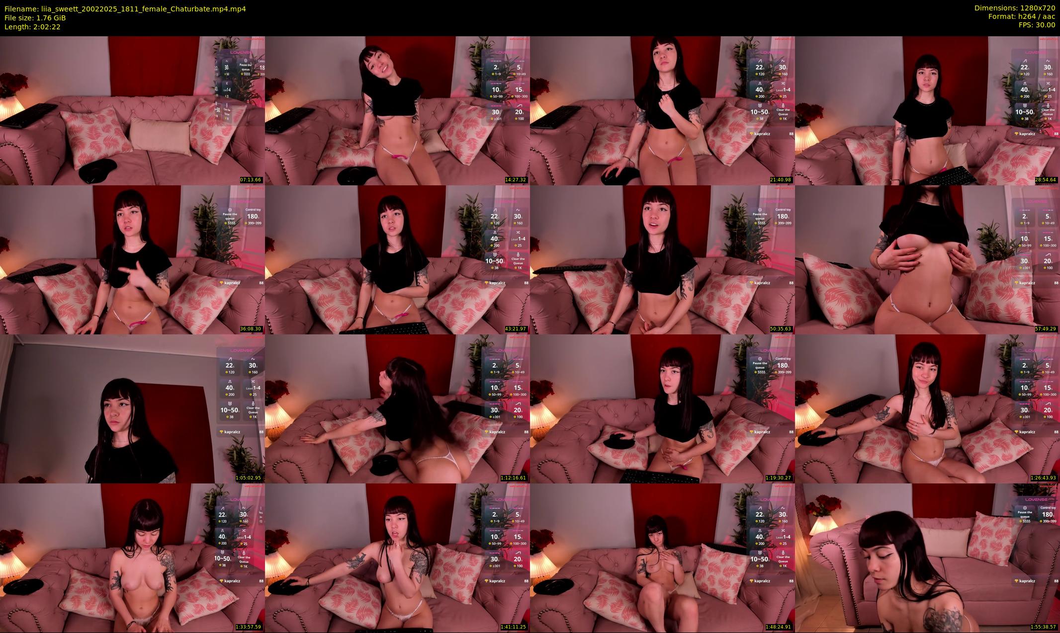 liia_sweett — 123 minute Chaturbate female cam show recording, 720p, Feb 20, 2025