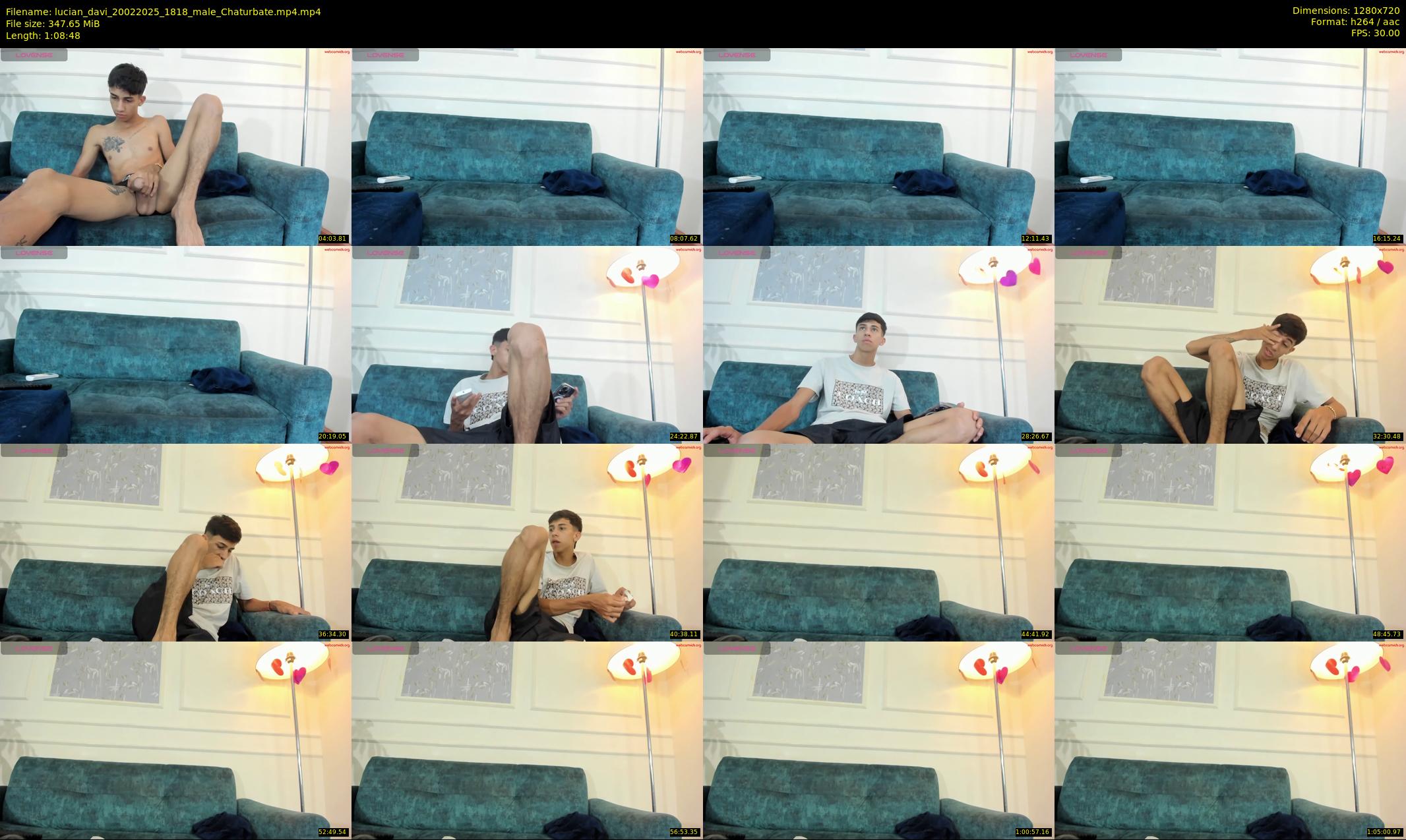lucian_davi — 69 minute Chaturbate male cam show recording, 720p, Feb 20, 2025