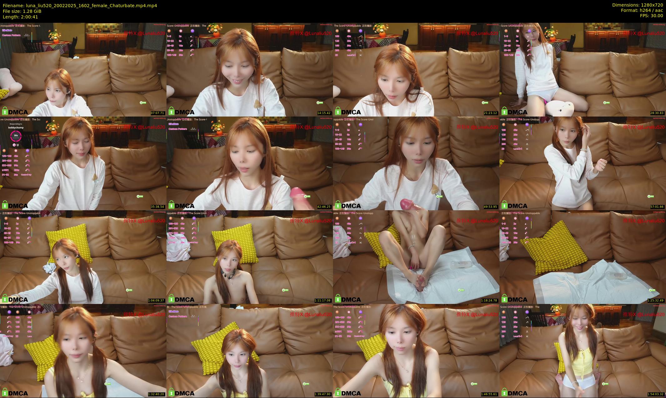 luna_liu520 — 121 minute Chaturbate female cam show recording, 720p, Feb 20, 2025