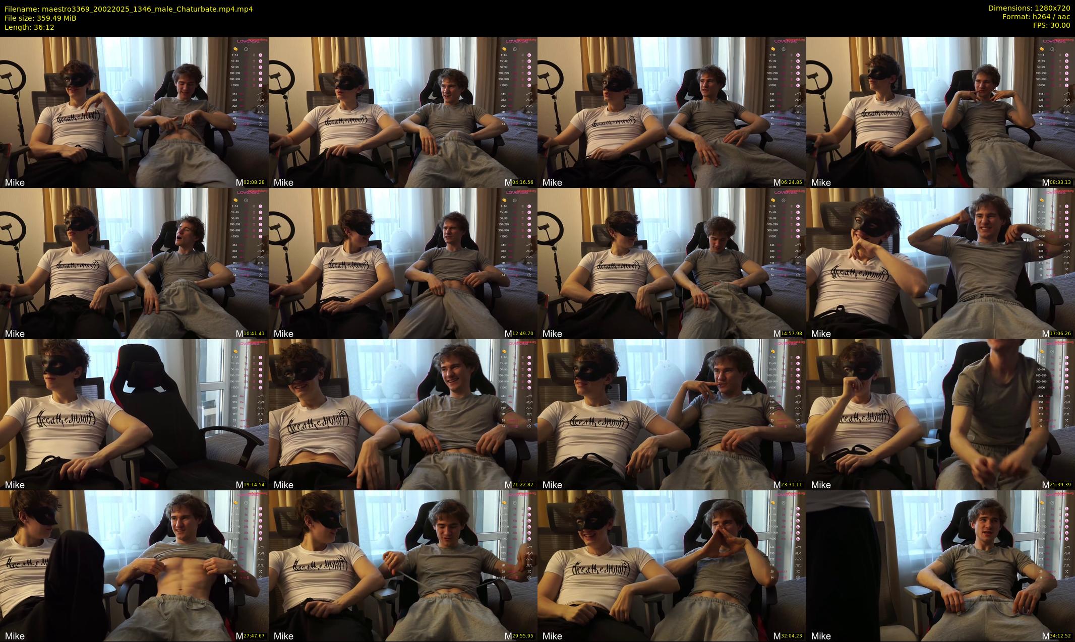 maestro3369 — 37 minute Chaturbate male cam show recording, 720p, Feb 20, 2025