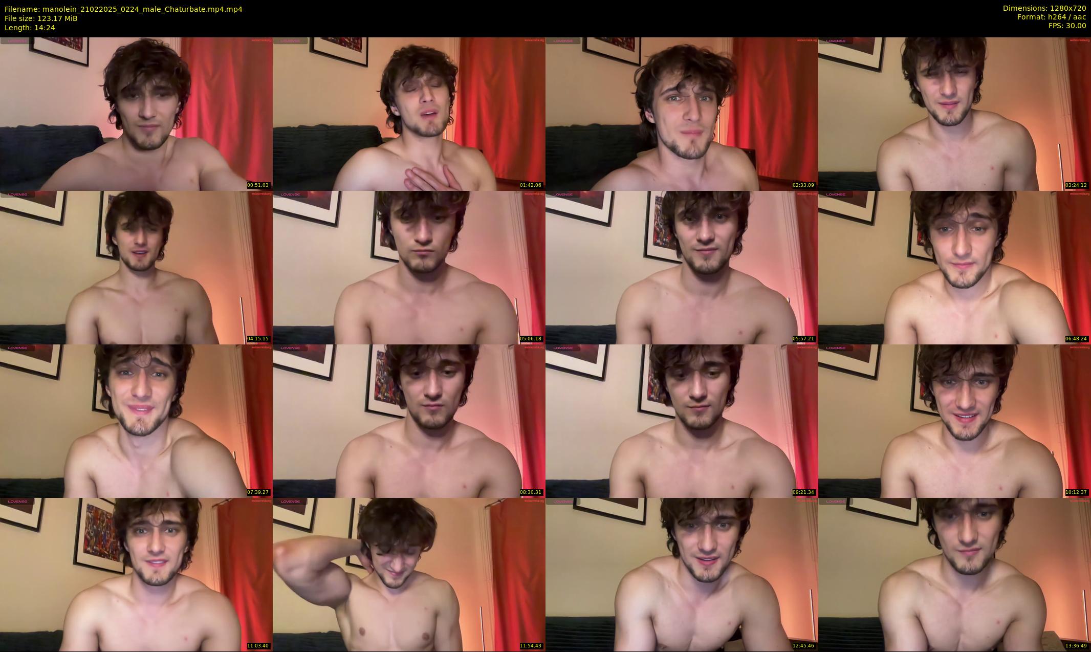 manolein — 15 minute Chaturbate male cam show recording, 720p, Feb 21, 2025