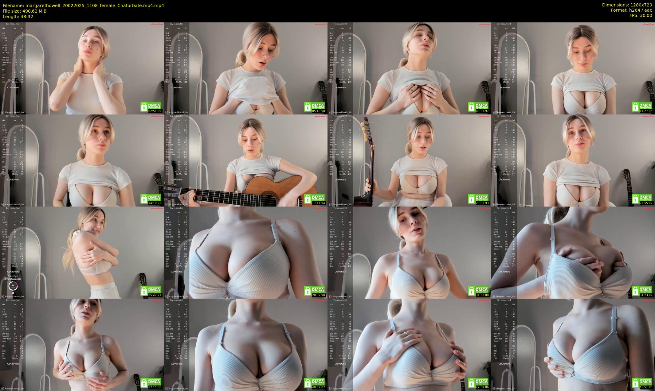 margarethowell — 49 minute Chaturbate female cam show recording, 720p, Feb 20, 2025