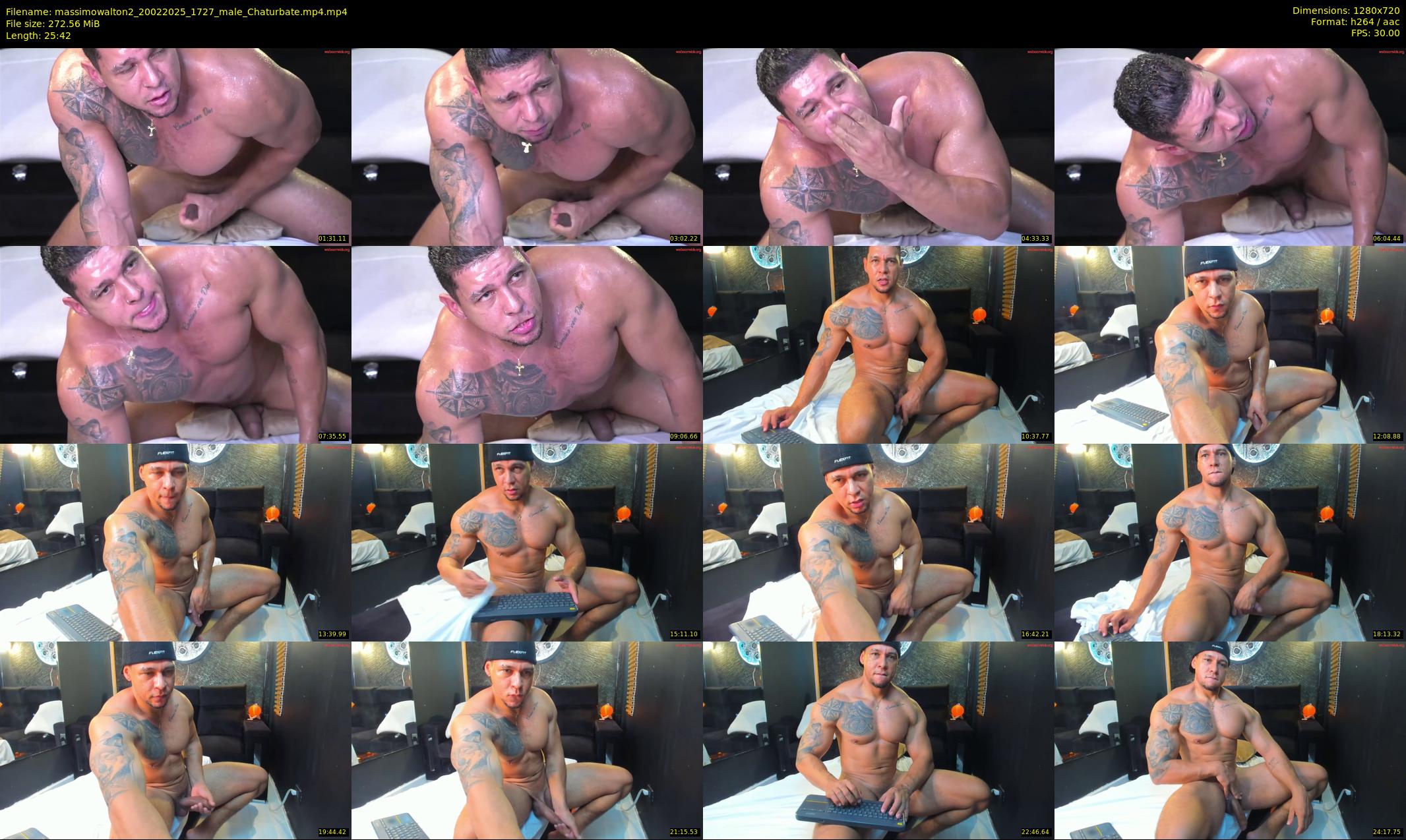 massimowalton2 — 26 minute Chaturbate male cam show recording, 720p, Feb 20, 2025