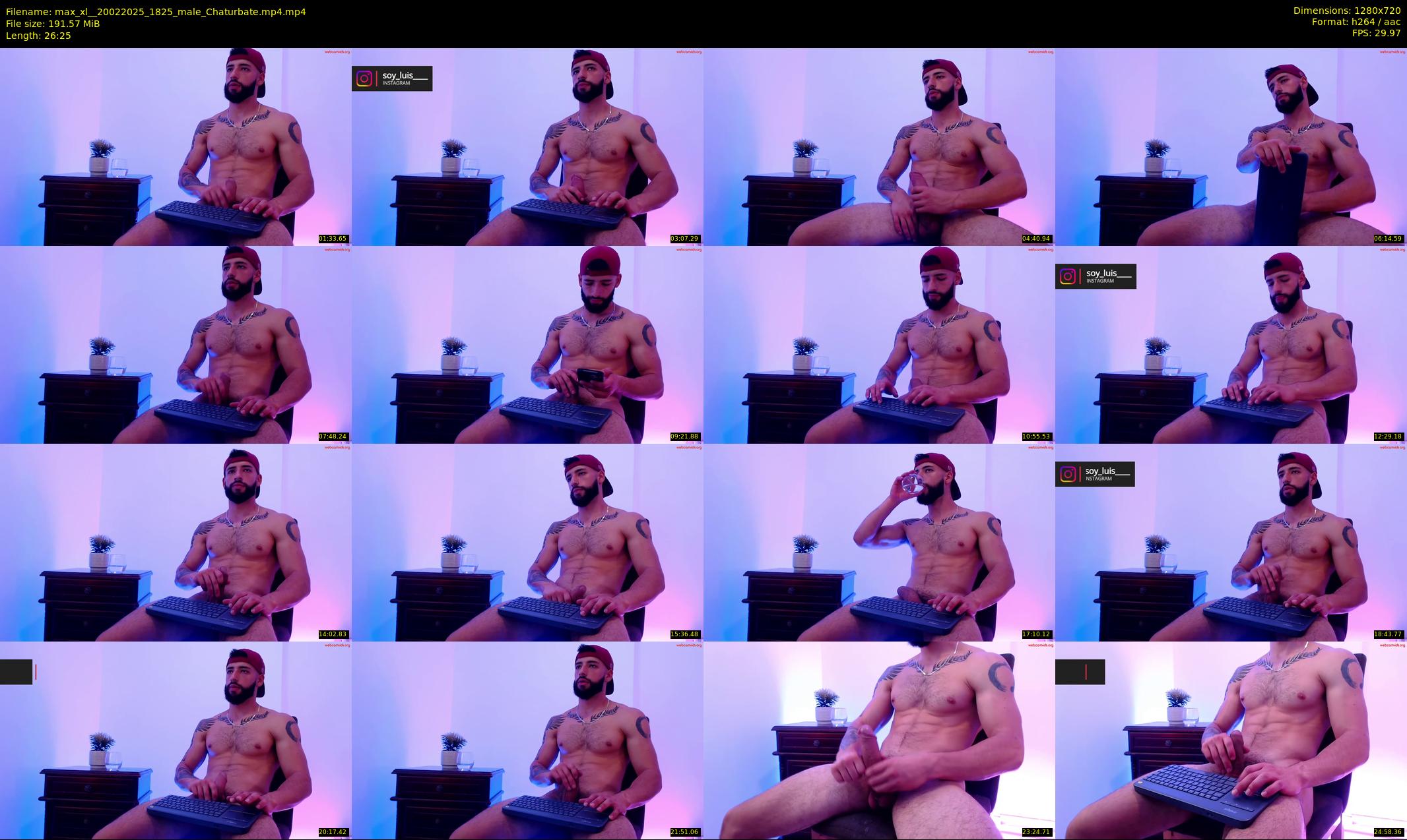 max_xl_ — 27 minute Chaturbate male cam show recording, 720p, Feb 20, 2025
