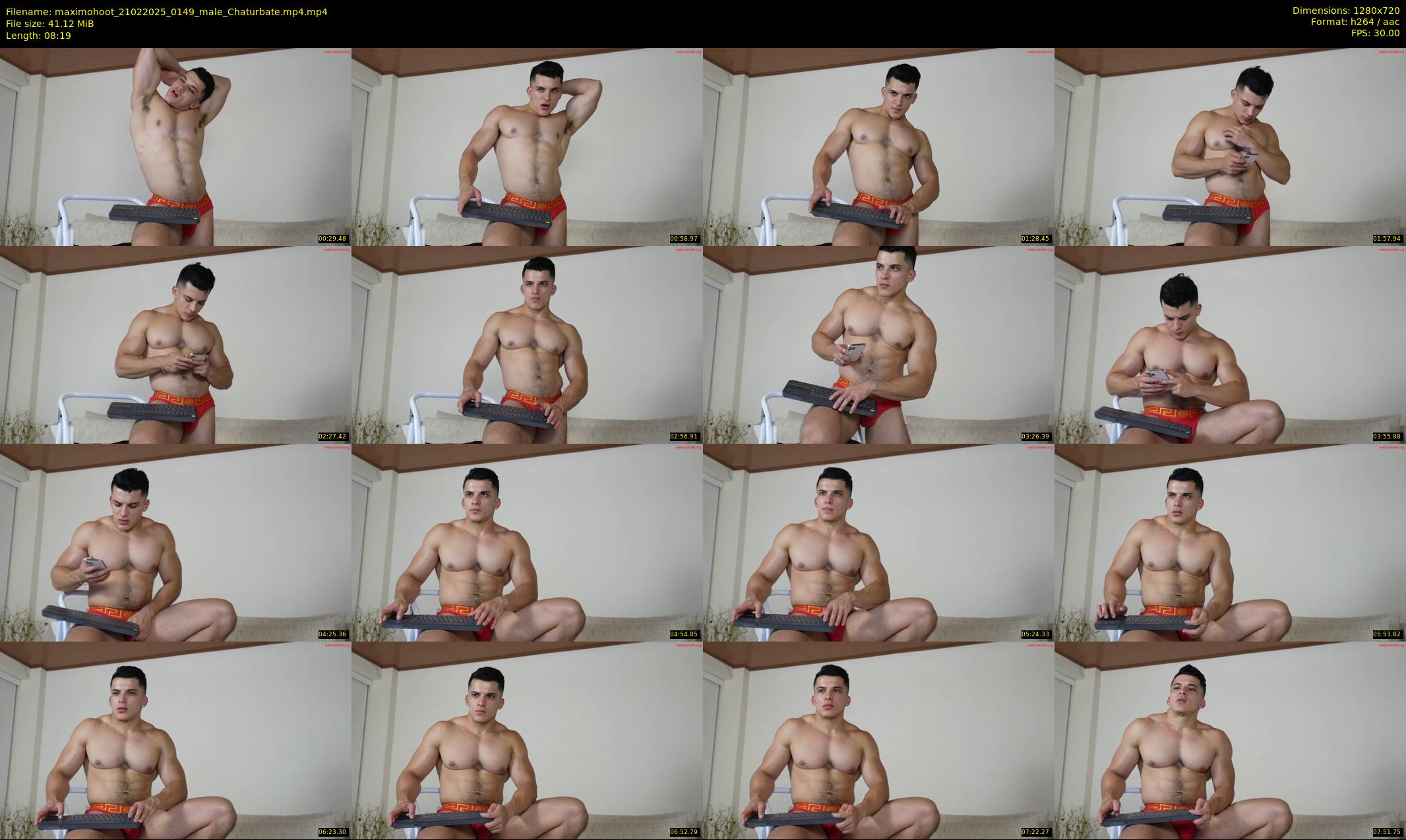 maximohoot — 9 minute Chaturbate male cam show recording, 720p, Feb 21, 2025