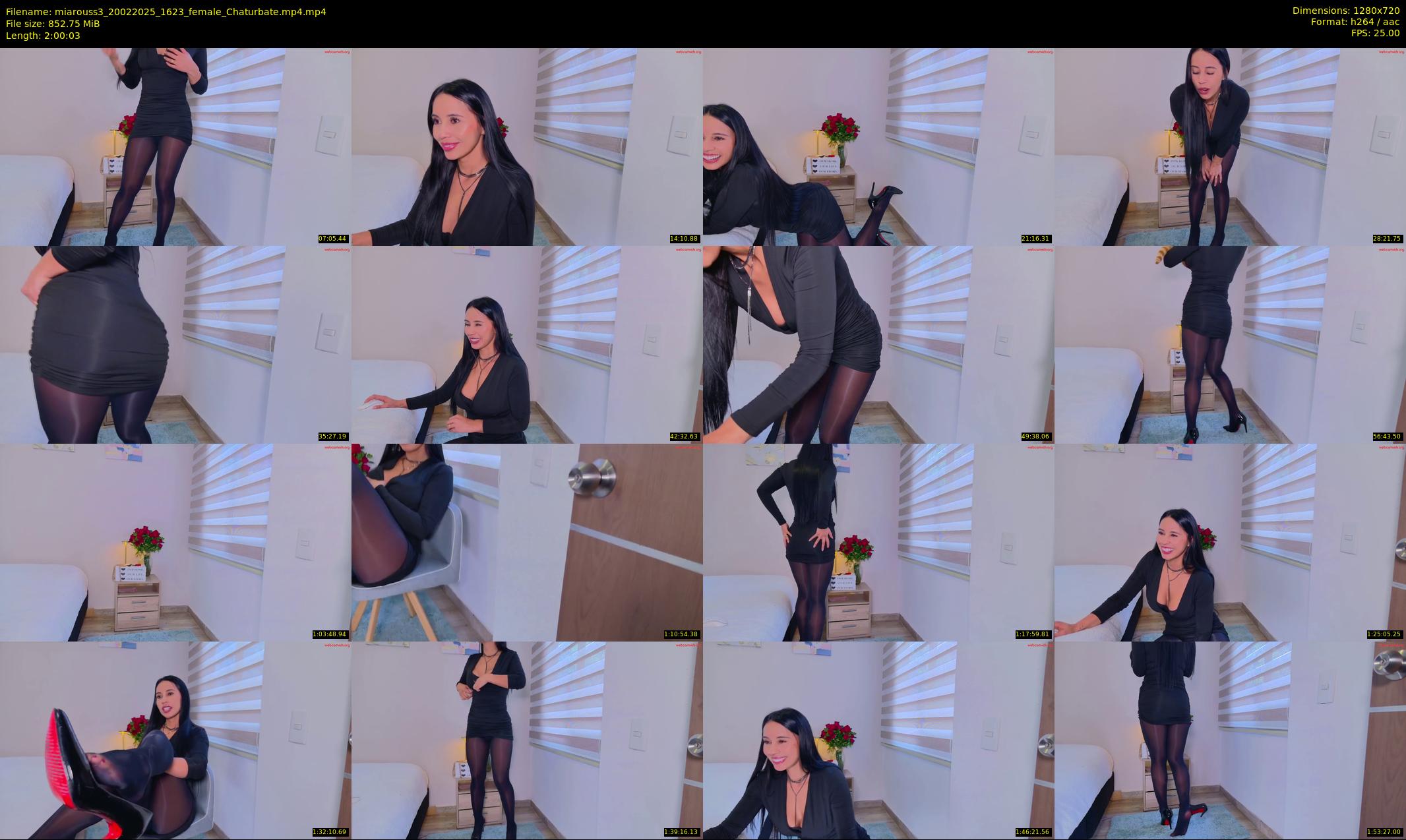 miarouss3 — 121 minute Chaturbate female cam show recording, 720p, Feb 20, 2025