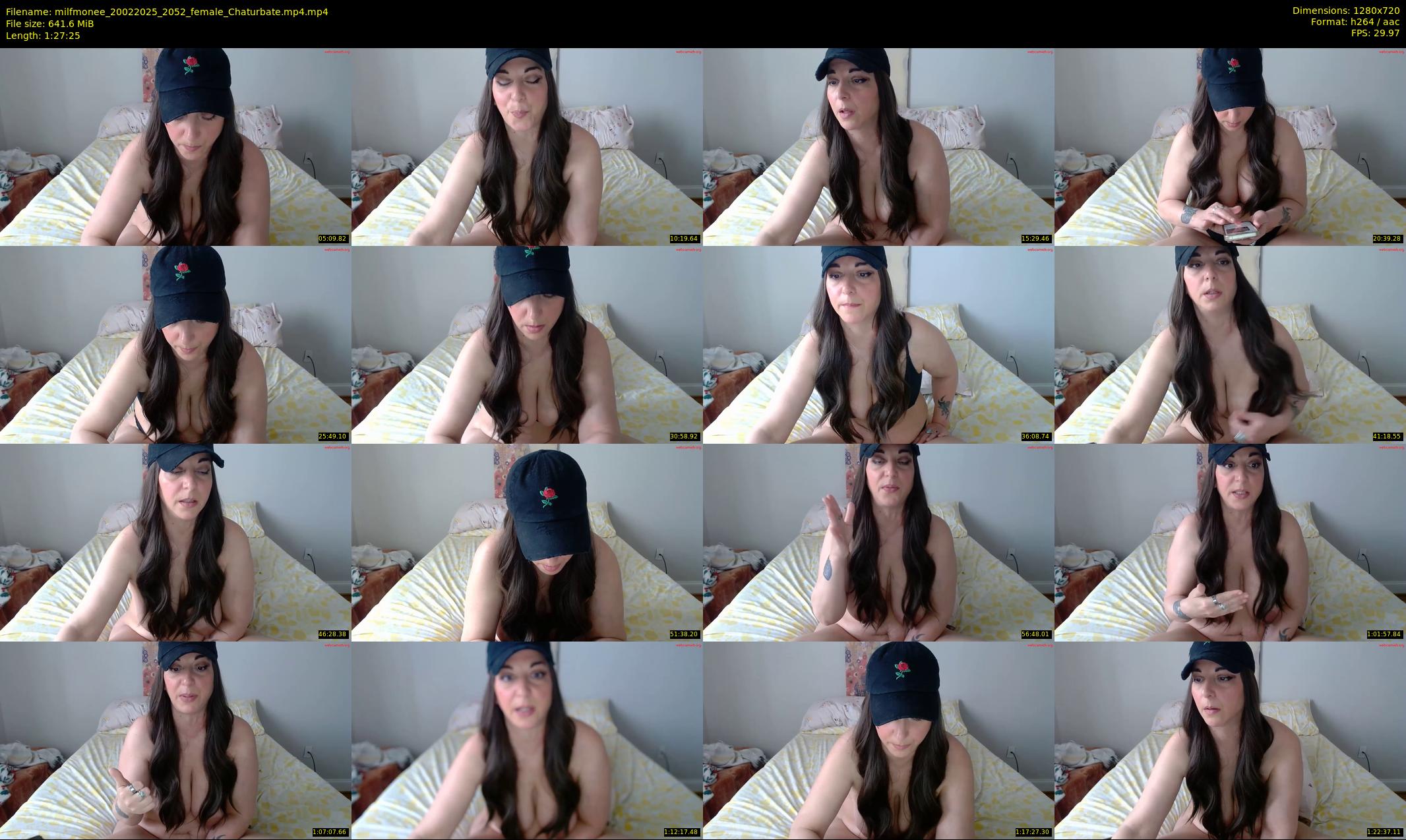 milfmonee — 88 minute Chaturbate female cam show recording, 720p, Feb 20, 2025