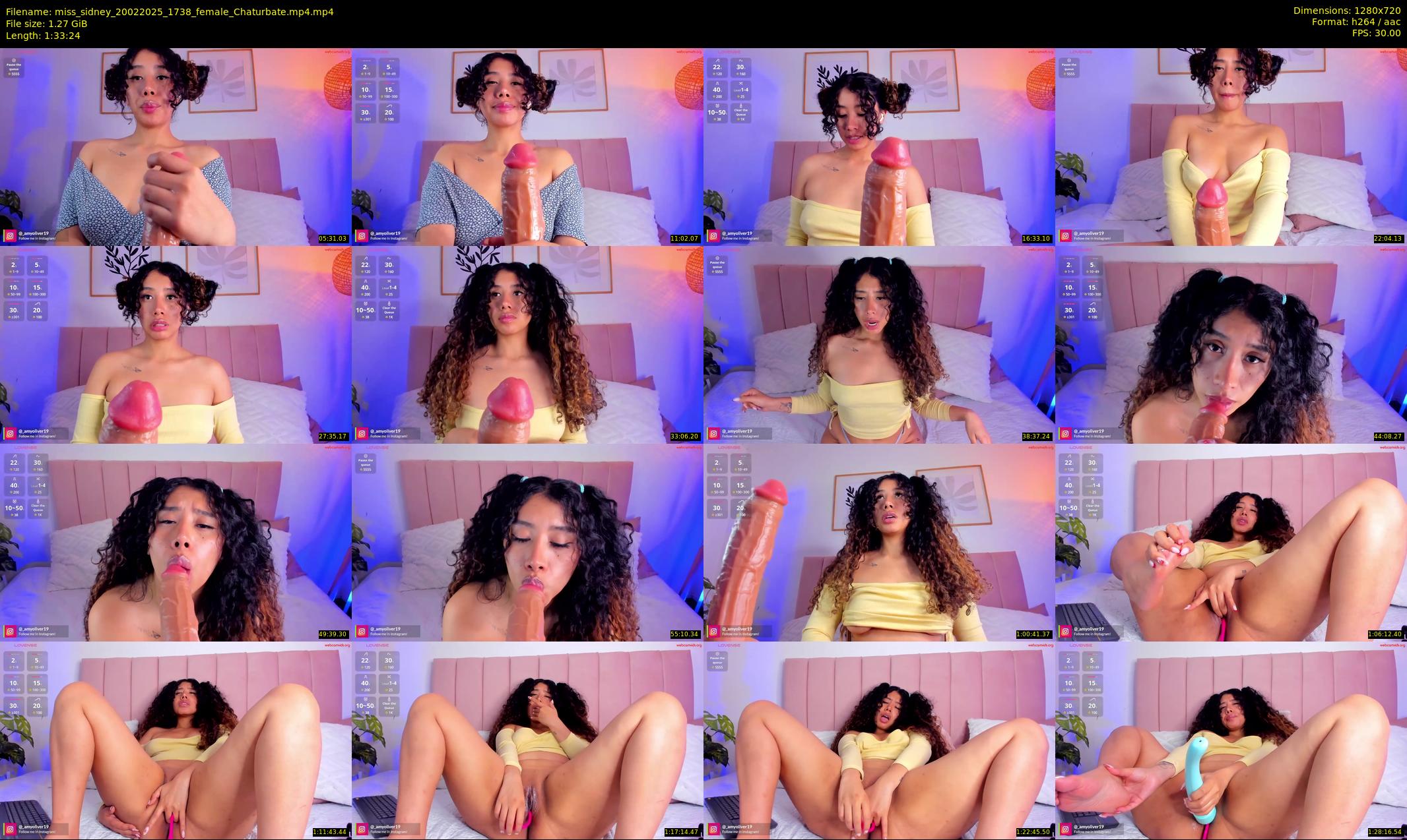 miss_sidney — 94 minute Chaturbate female cam show recording, 720p, Feb 20, 2025